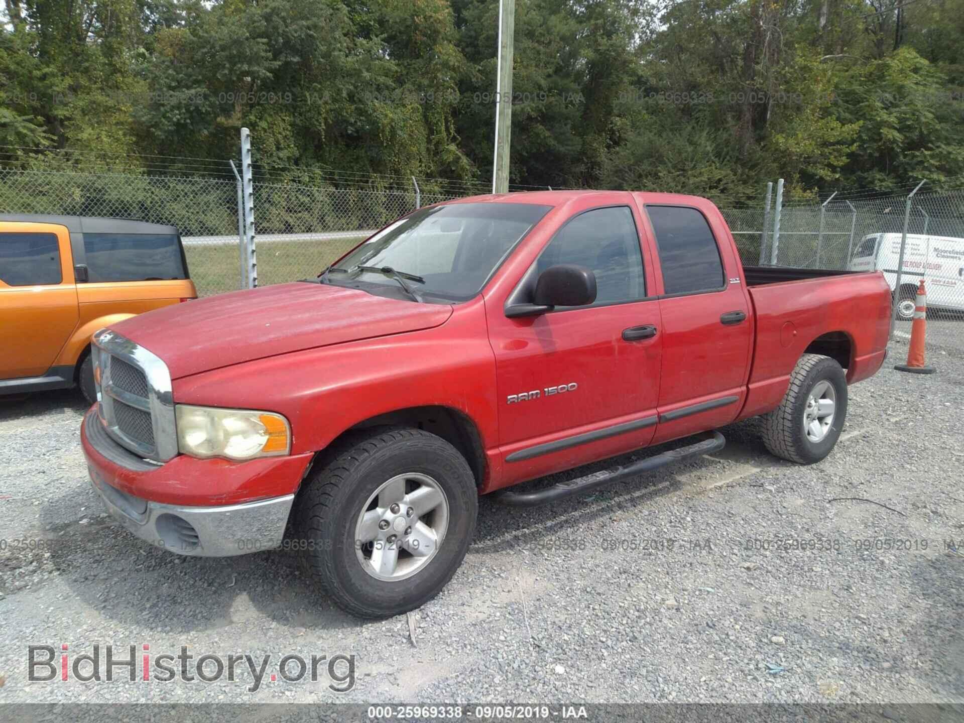 2002 DODGE RAM 1500 - VIN: 3B7HA18NX2G105603 - Фото 2