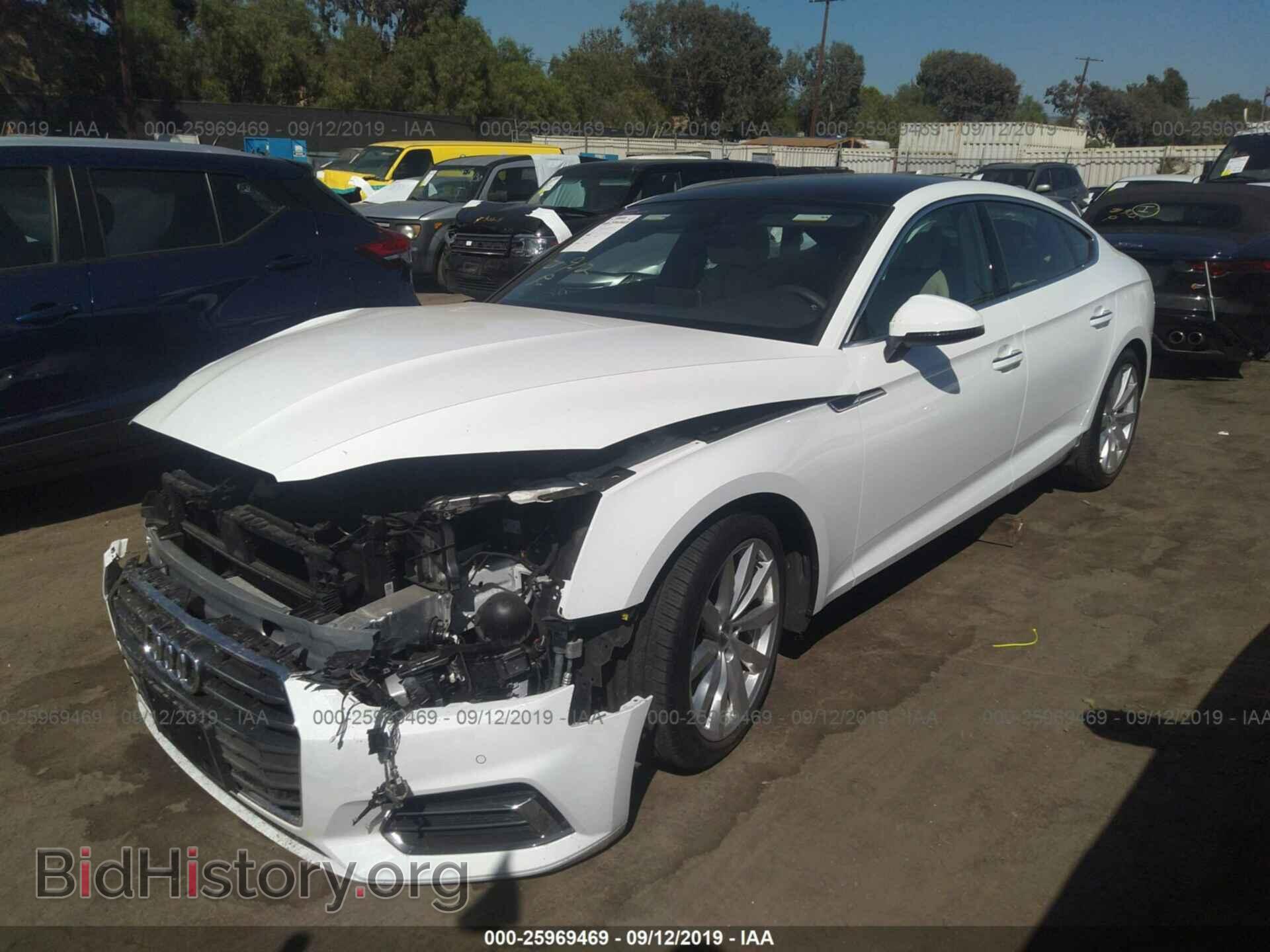 2018 AUDI A5 - VIN: WAUBNCF5XJA101439 - Фото 2