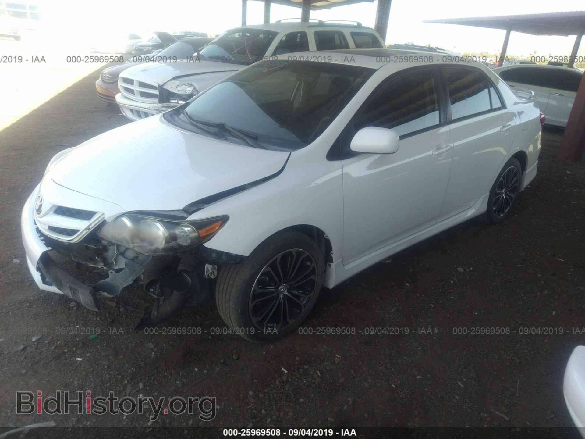 2013 TOYOTA COROLLA - VIN: 5YFBU4EE7DP129552 - Фото 2