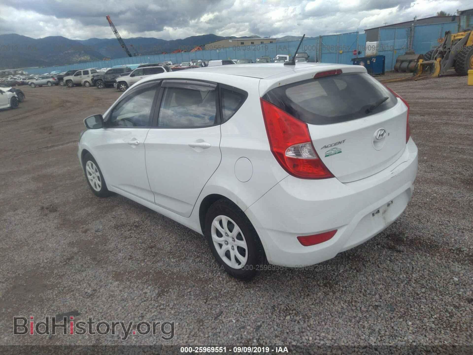 2012 HYUNDAI ACCENT - VIN: KMHCT5AE6CU042242 - Фото 3