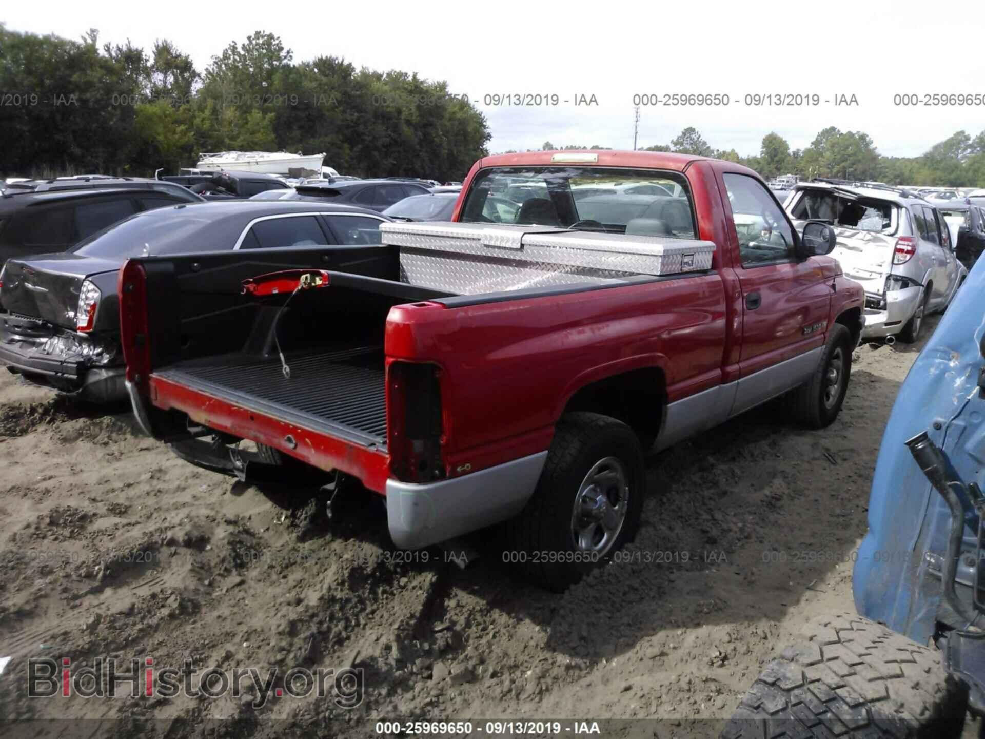 1998 DODGE RAM 1500 - VIN: 1B7HC16X8WS580616 - Фото 4