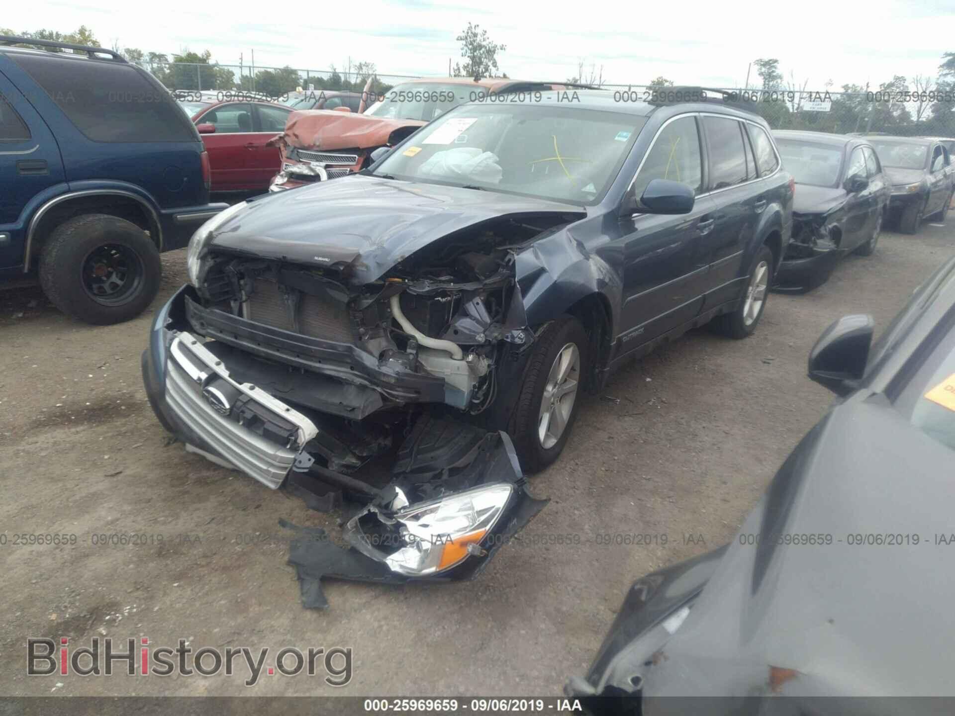 2013 SUBARU OUTBACK - VIN: 4S4BRCPC5D3208827 - Фото 2