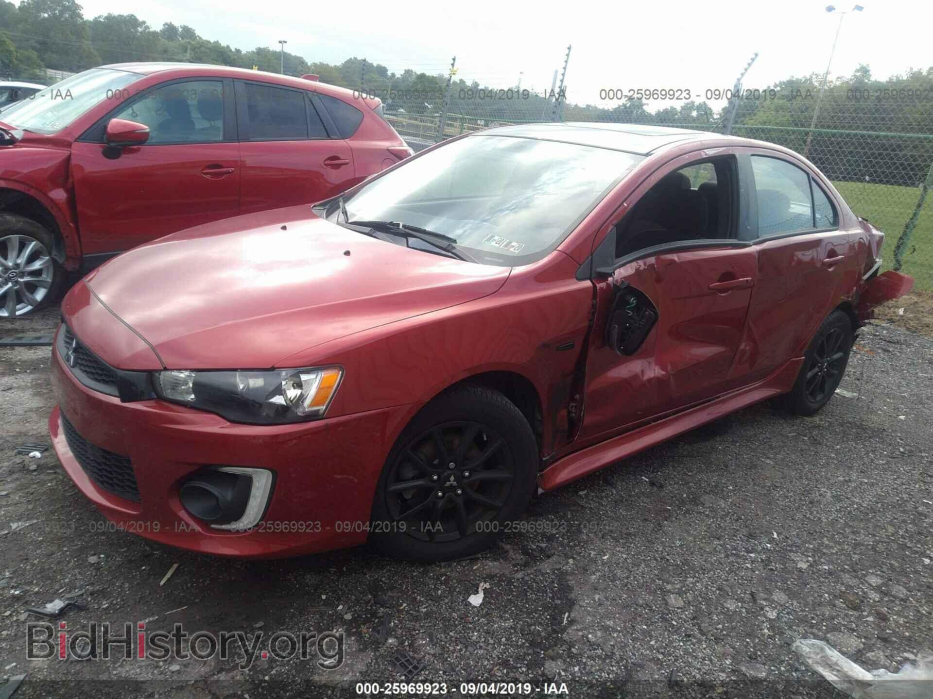 2017 MITSUBISHI LANCER - VIN: JA32U2FU7HU012829 - Фото 2