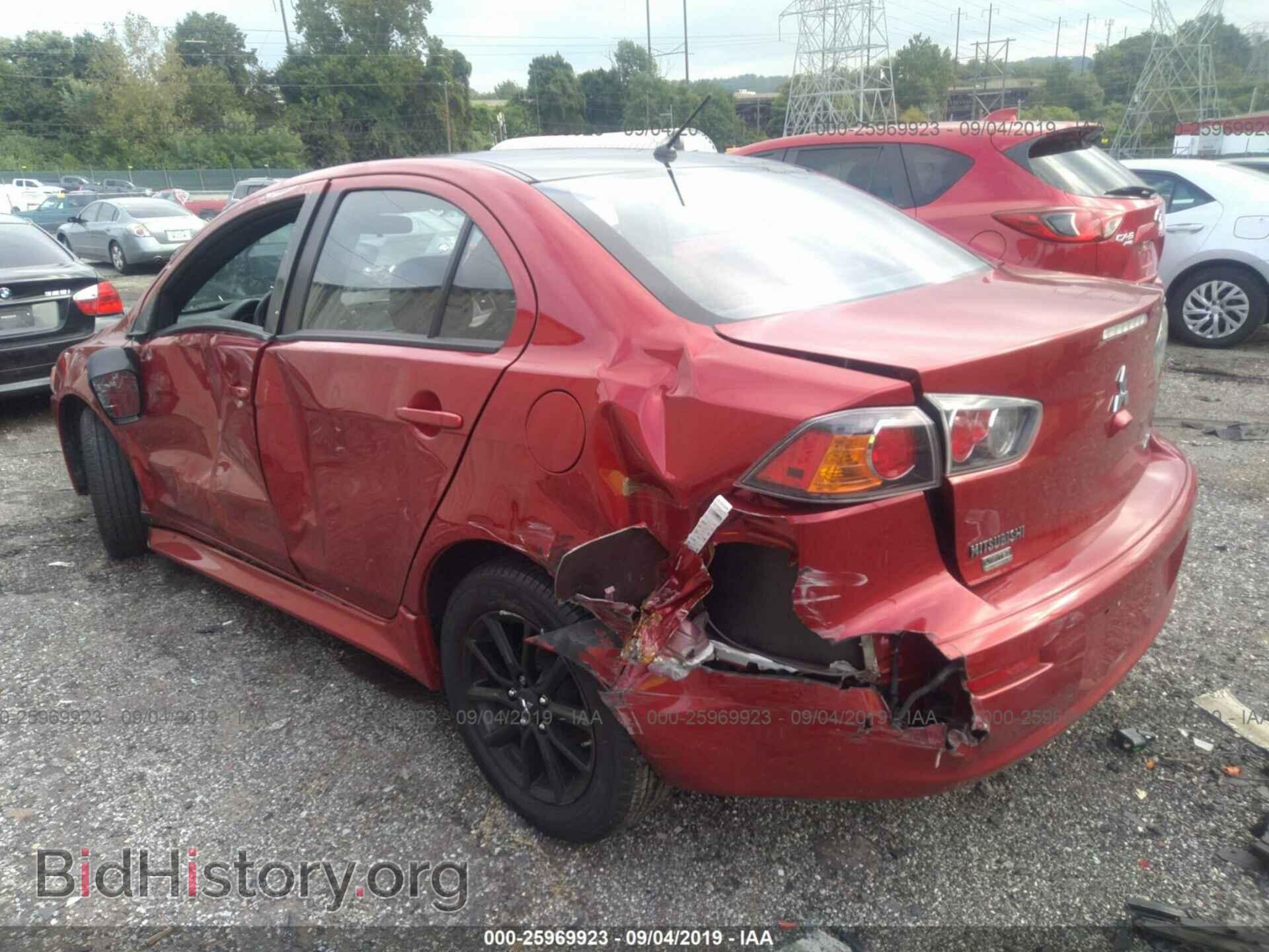 2017 MITSUBISHI LANCER - VIN: JA32U2FU7HU012829 - Фото 3
