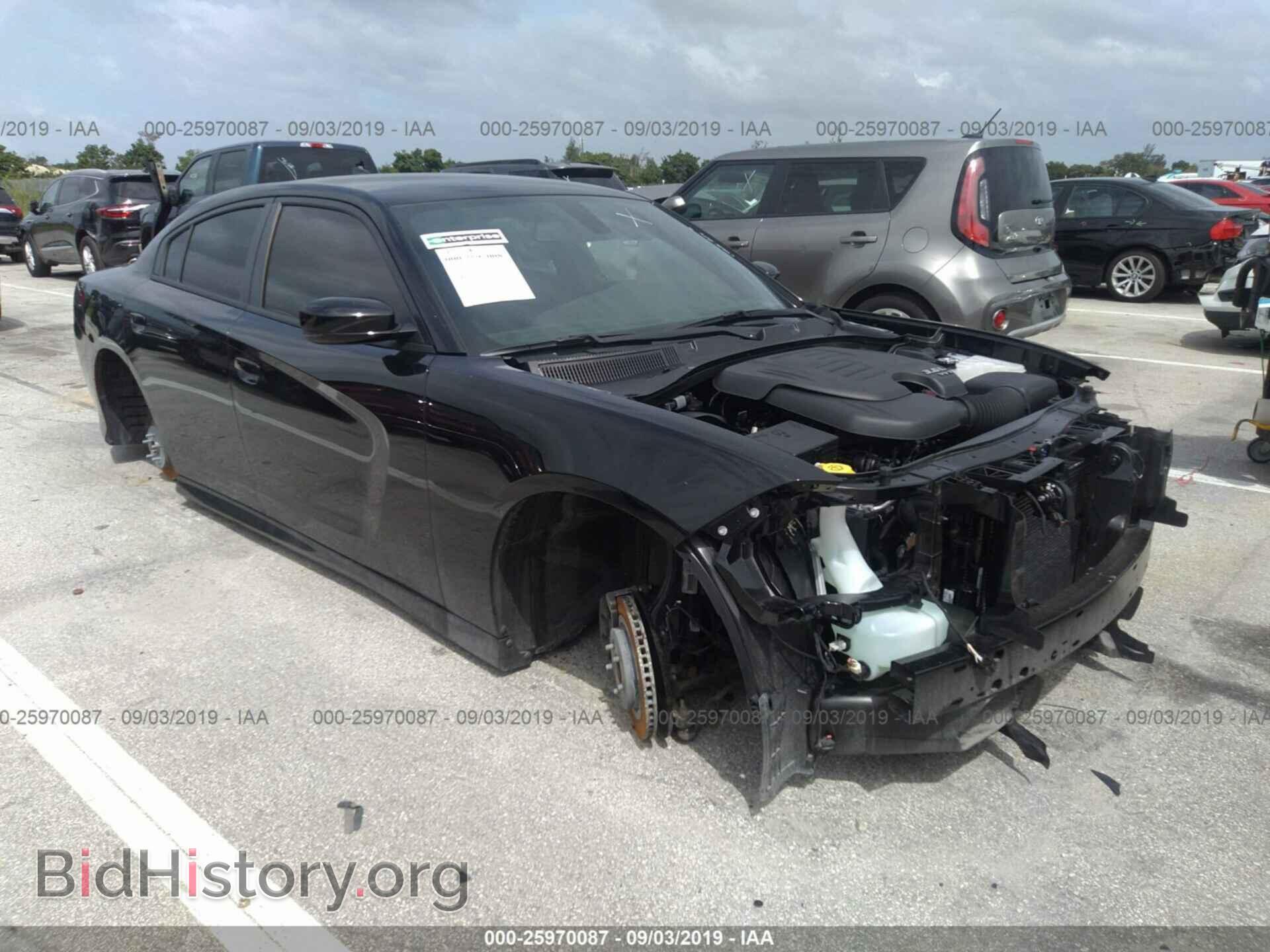 Photo 2C3CDXHGXKH674333 - DODGE CHARGER 2019