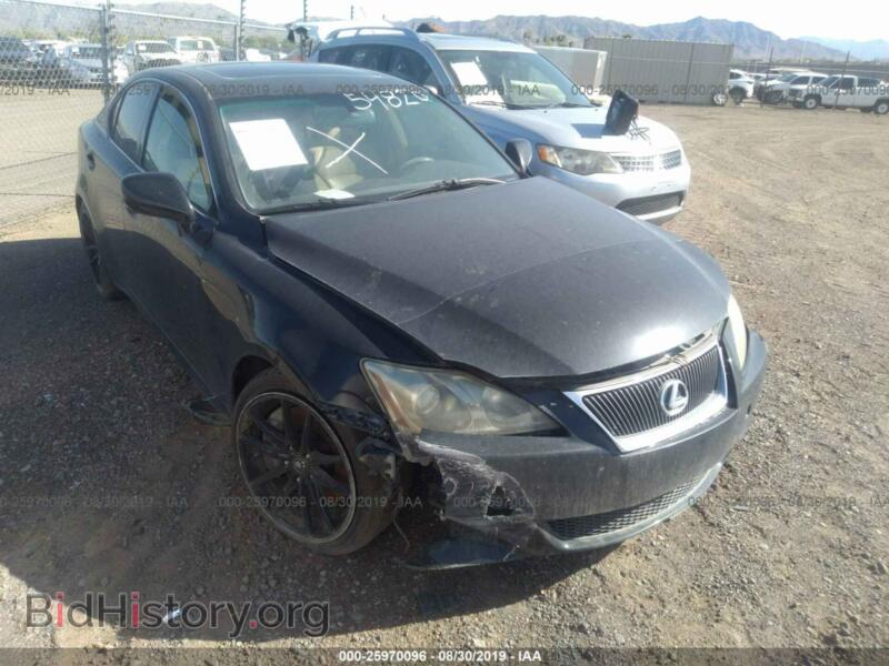 2007 Lexus IS 350 (VIN JTHBE262272010573) — photo 1 of 10, IAAI, damage: right front