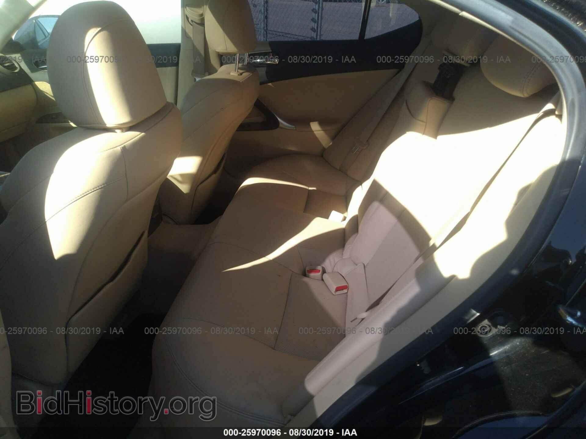 2007 LEXUS IS - VIN: JTHBE262272010573 - Photo 8