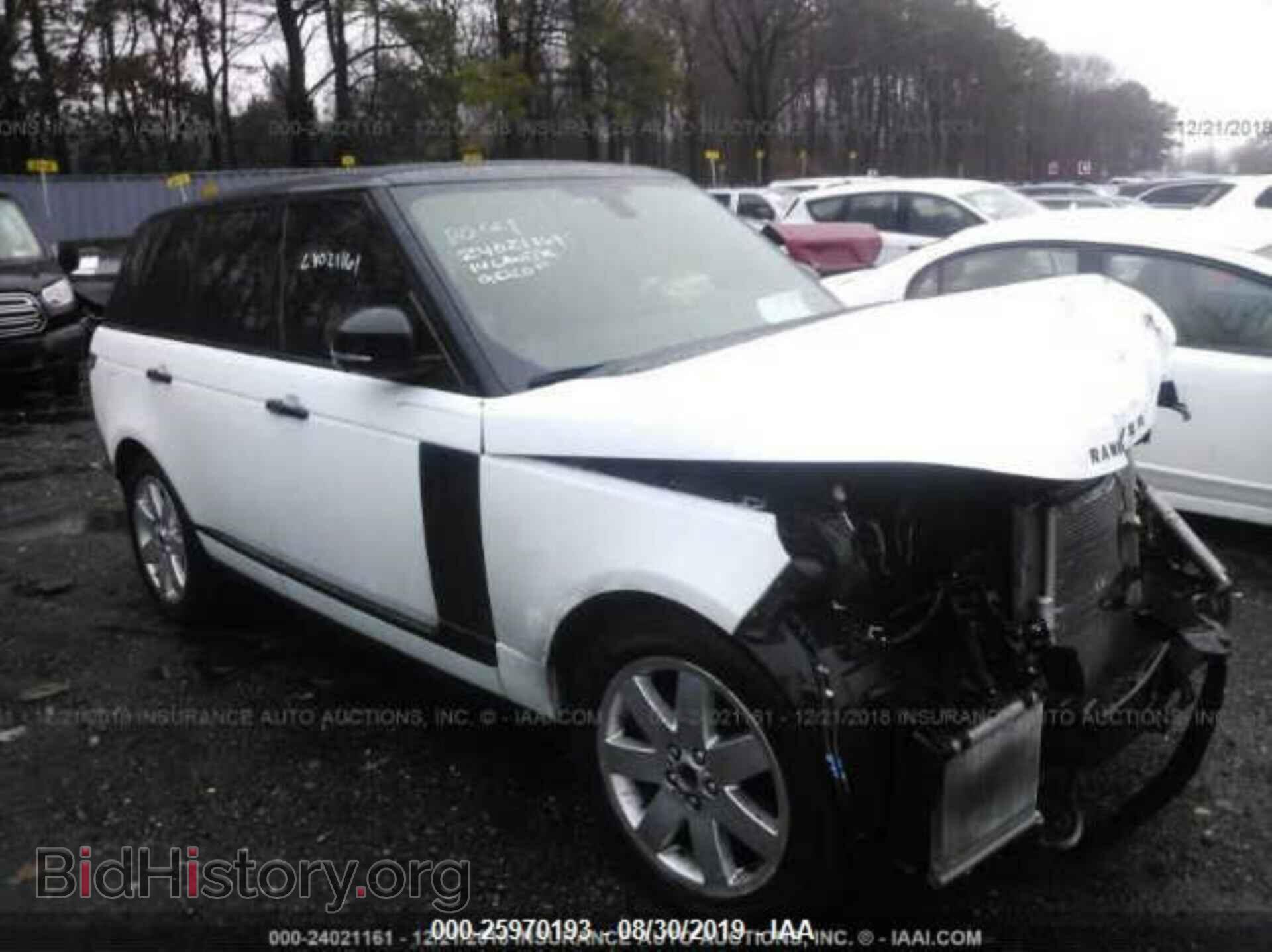 Photo SALGS2VF9EA126787 - LAND ROVER RANGE ROVER 2014