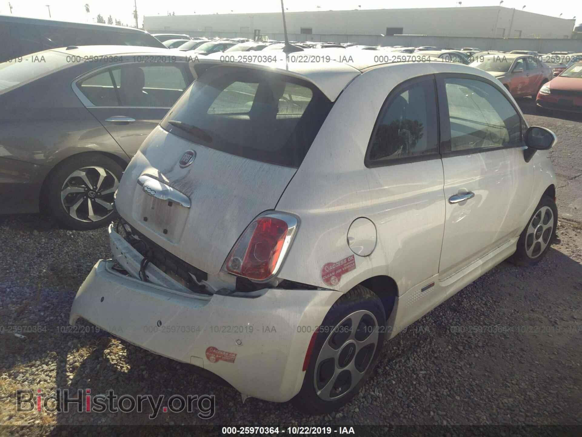 2017 FIAT 500 - VIN: 3C3CFFGE9HT697753 - Фото 2