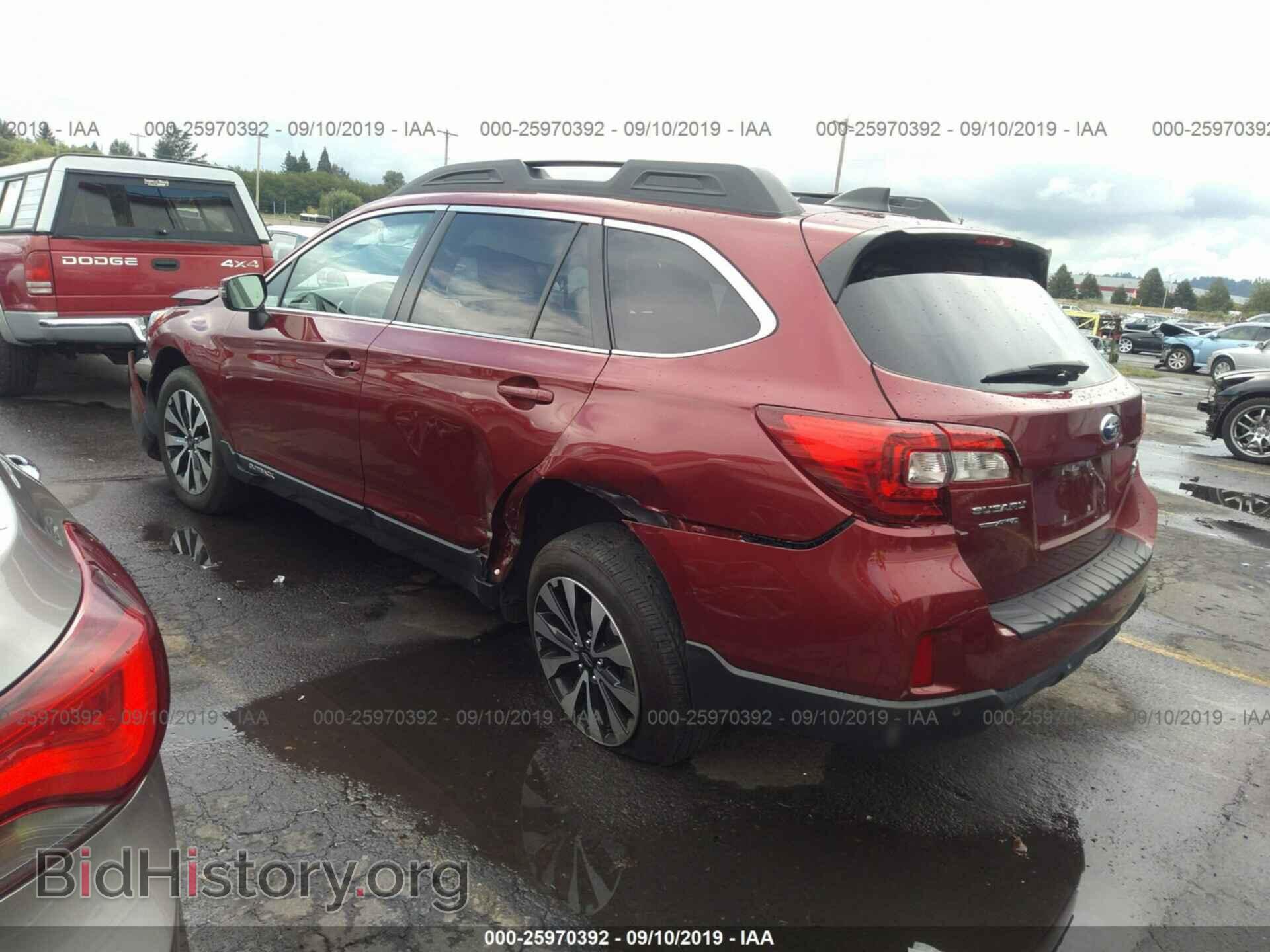 2017 SUBARU OUTBACK - VIN: 4S4BSANC4H3337790 - Фото 3