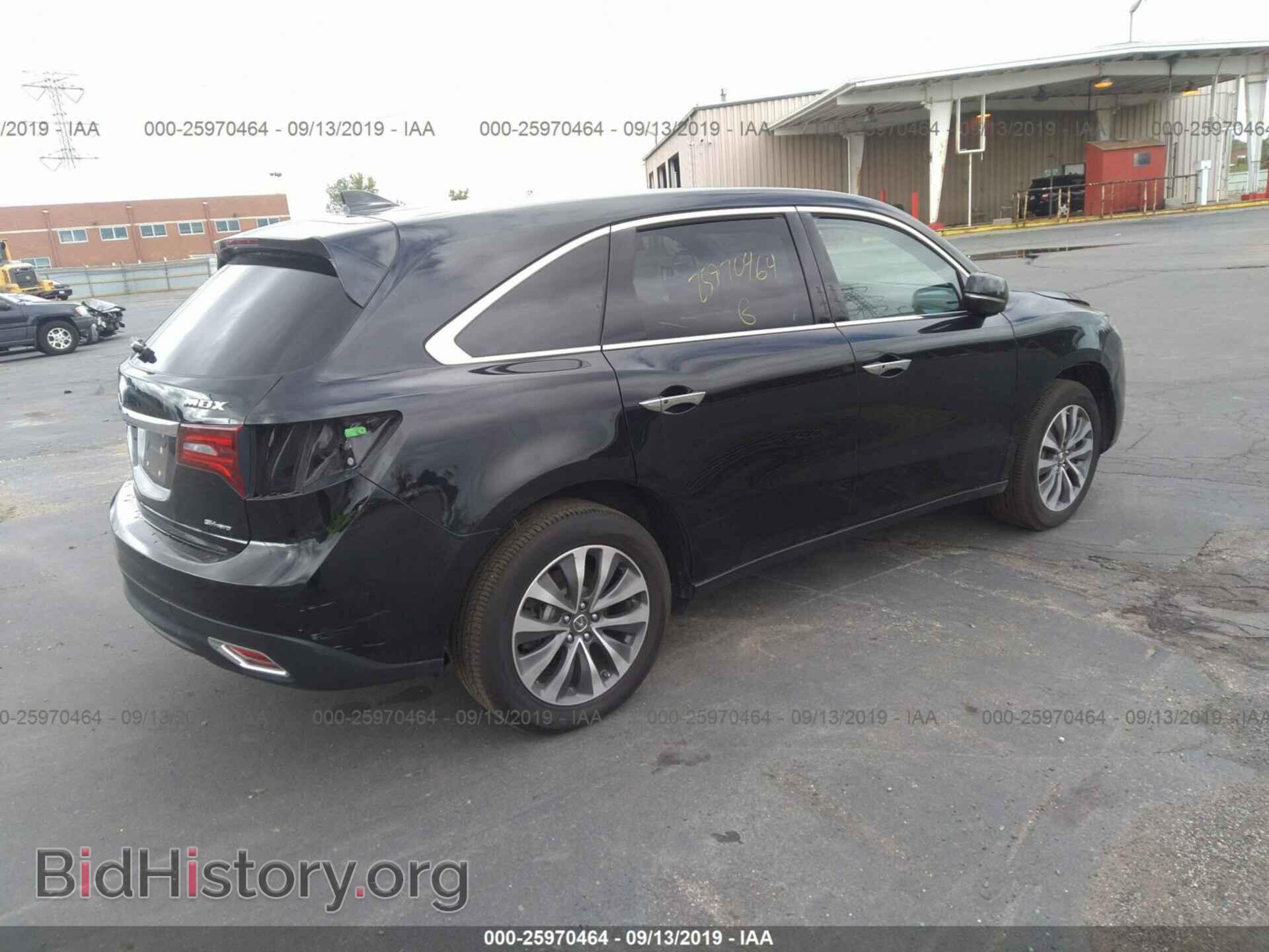 2016 ACURA MDX - VIN: 5FRYD4H41GB022928 - Фото 4