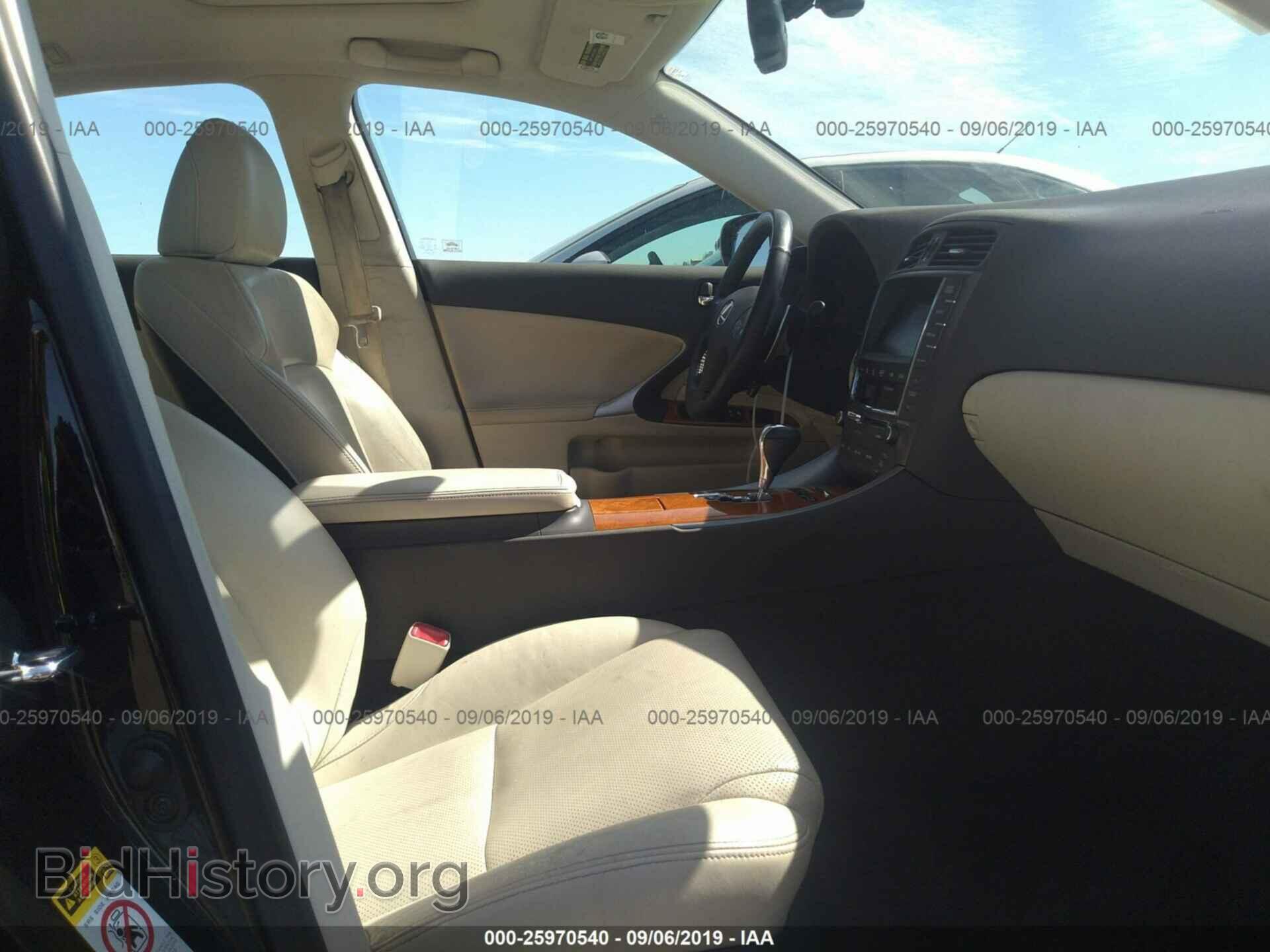 2009 LEXUS IS - VIN: JTHBK262095092099 - Фото 5