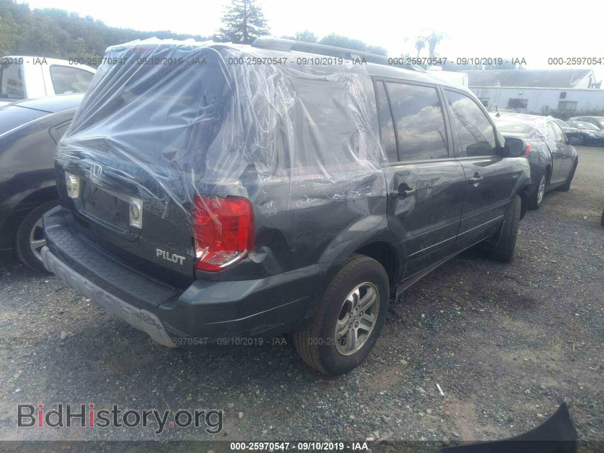 2005 HONDA PILOT - VIN: 5FNYF18575B066304 - Фото 4