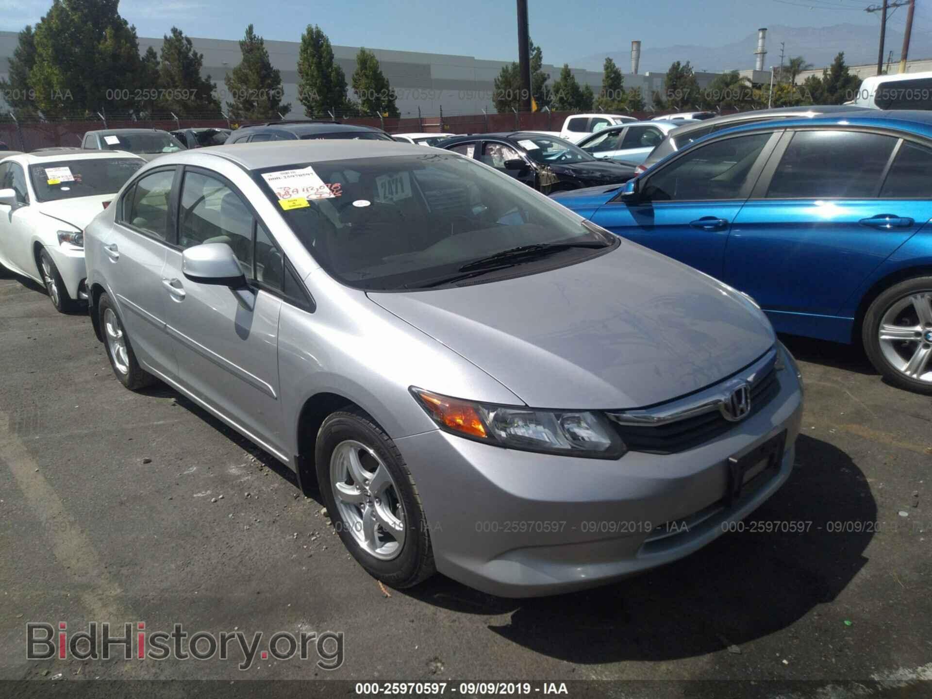 Photo 19XFB5F55CE000608 - HONDA CIVIC 2012