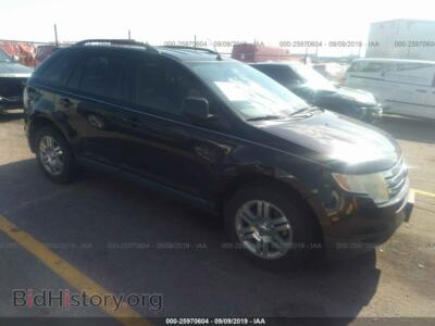2007 Ford EDGE SEL, black — VIN 2FMDK48C57BB54631, IAAI