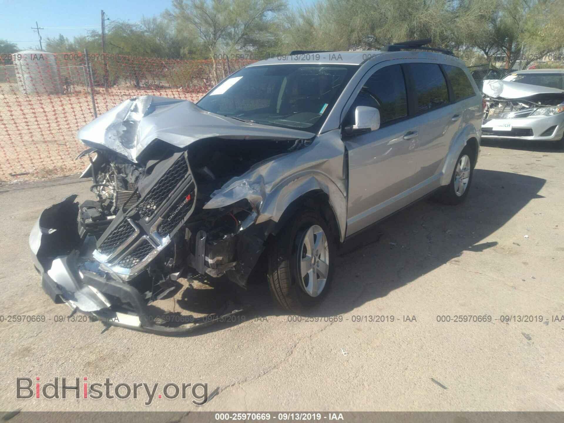 2012 DODGE JOURNEY - VIN: 3C4PDCBG6CT304956 - Фото 2