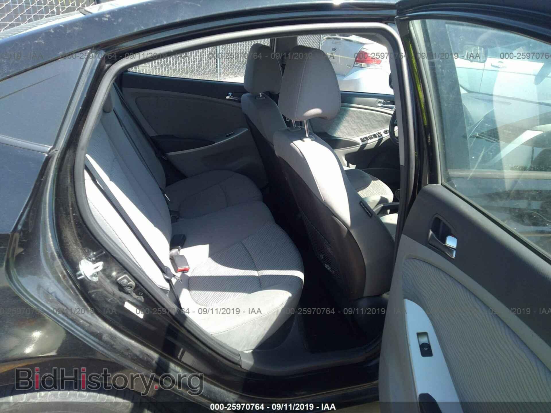 2014 HYUNDAI ACCENT - VIN: KMHCU4AE7EU766855 - Photo 8