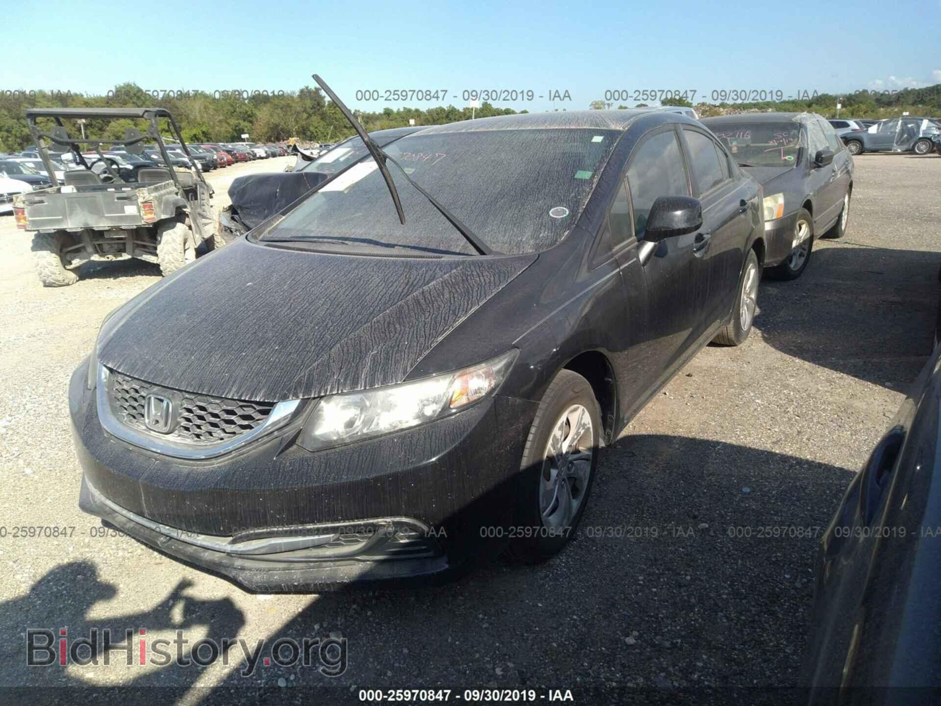 2013 HONDA CIVIC - VIN: 19XFB2F55DE007428 - Фото 2