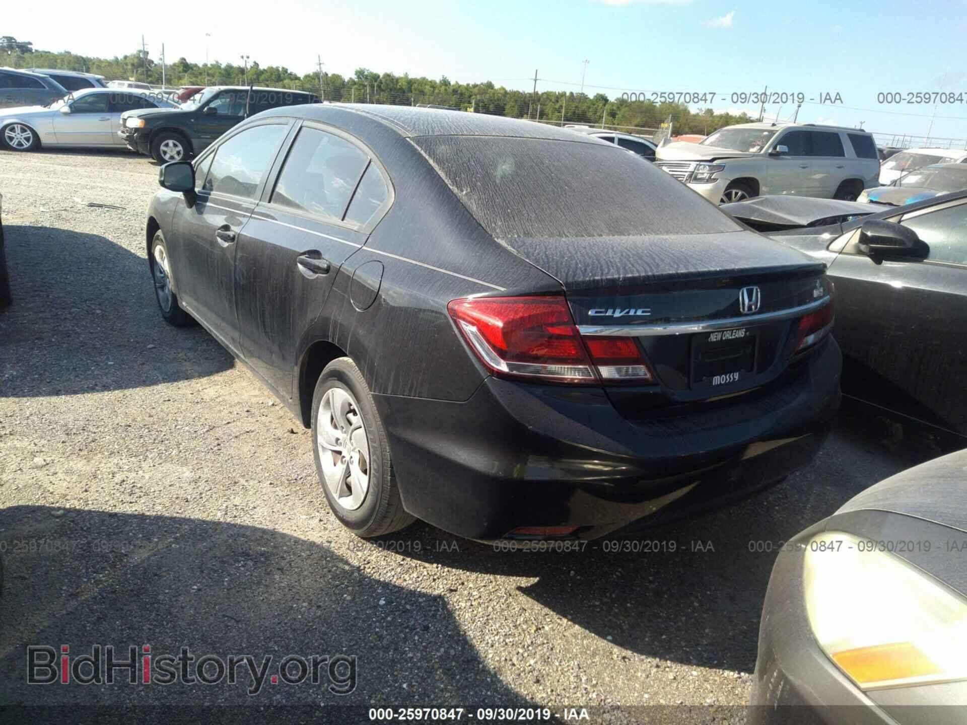 2013 HONDA CIVIC - VIN: 19XFB2F55DE007428 - Фото 3