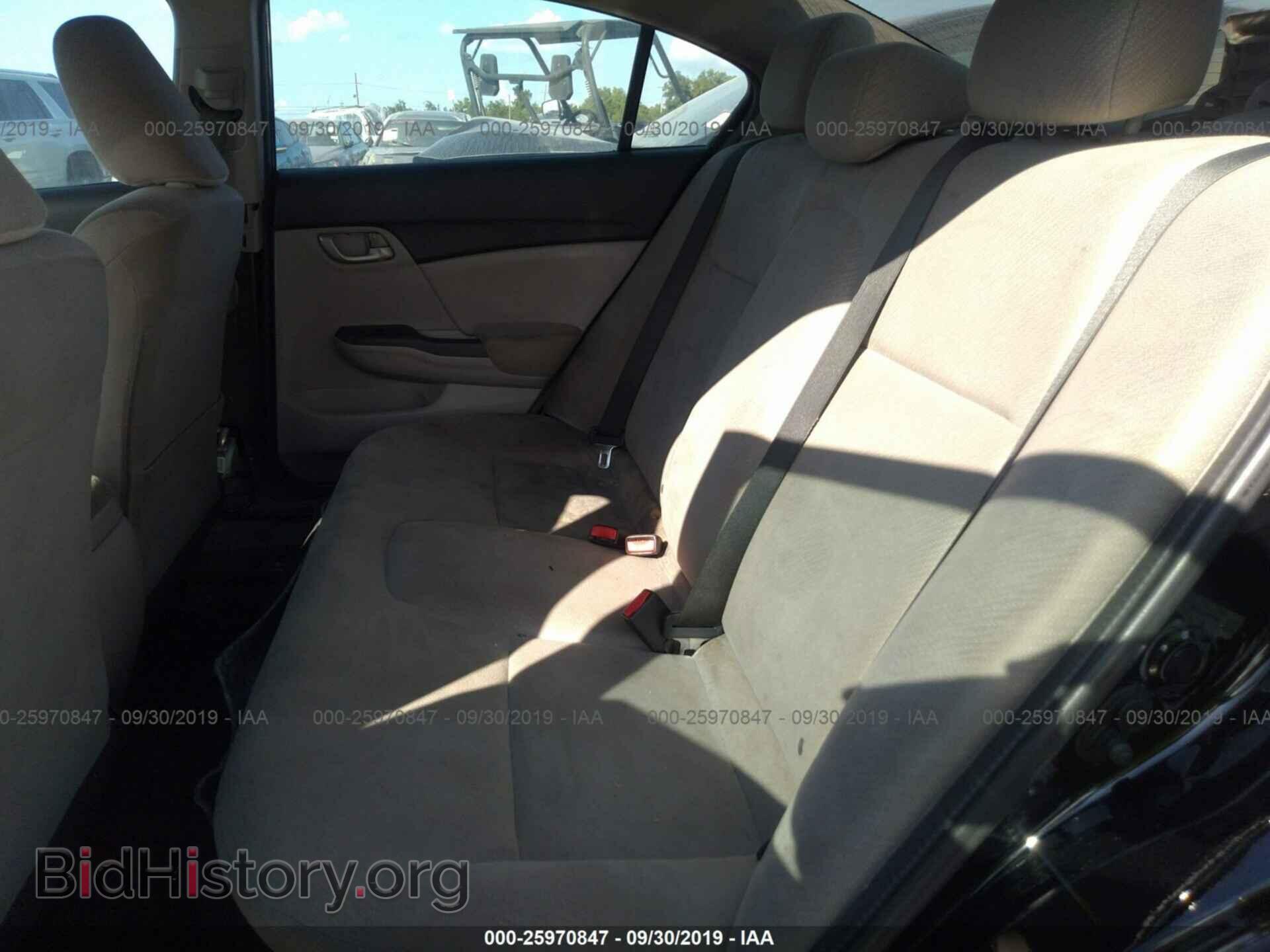 2013 HONDA CIVIC - VIN: 19XFB2F55DE007428 - Фото 8