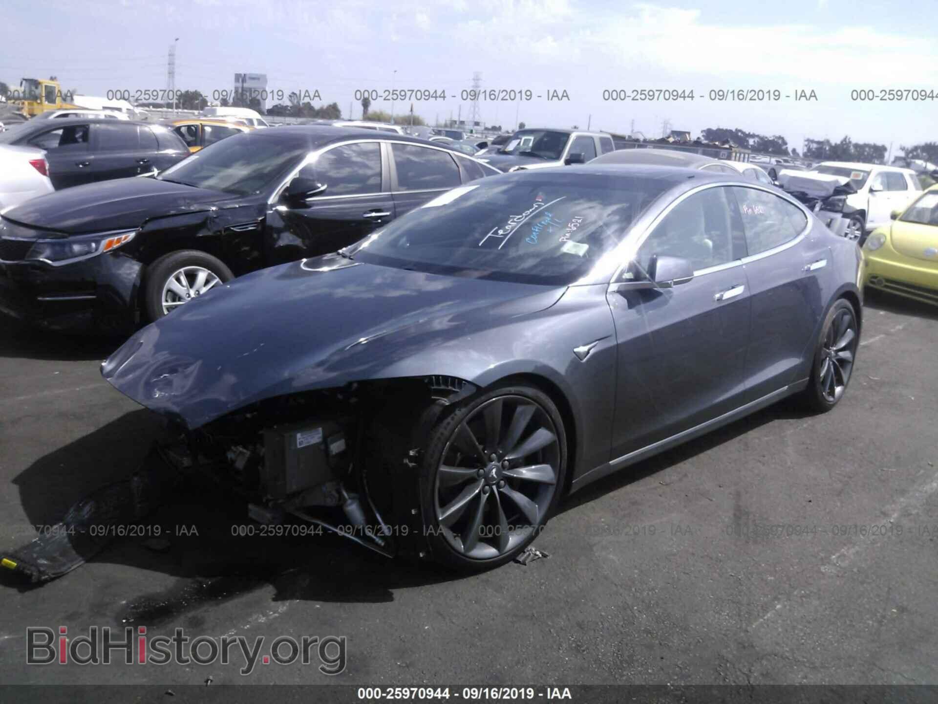 2017 TESLA MODEL S - VIN: 5YJSA1E20HF197349 - Фото 2