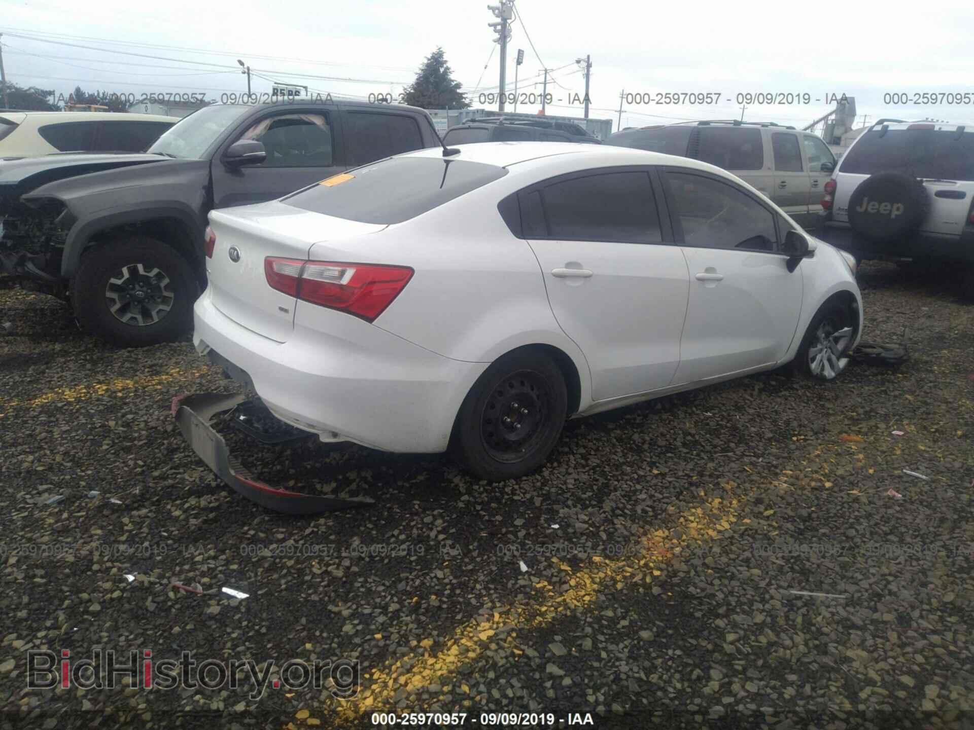 2016 KIA RIO - VIN: KNADM4A33G6639242 - Фото 4