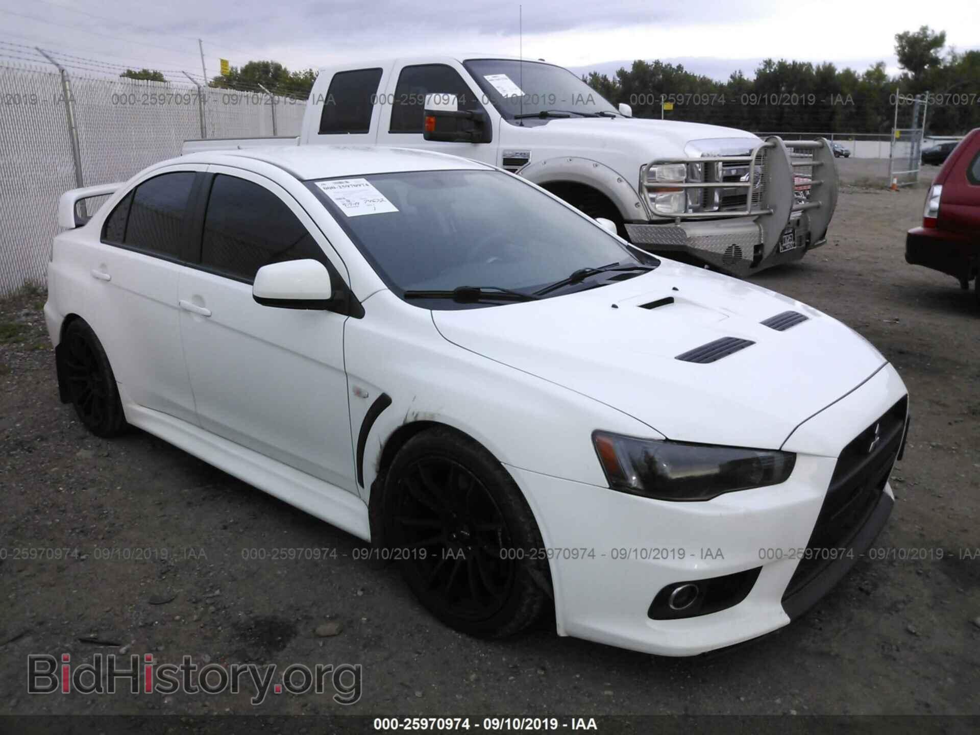 Photo JA32W8FV5BU013684 - MITSUBISHI LANCER 2011