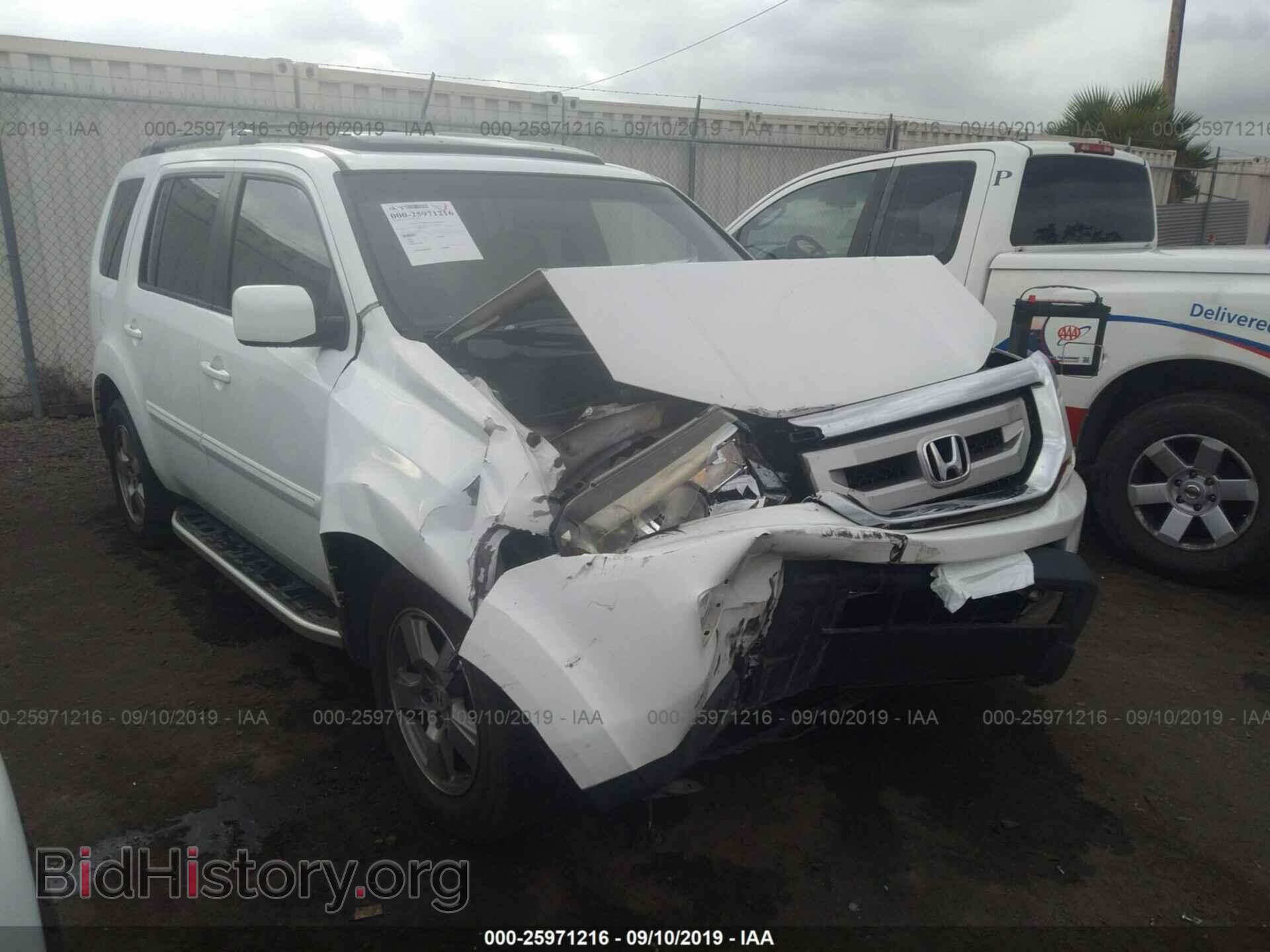 Фотография 5FNYF3H5XBB016830 - HONDA PILOT 2011