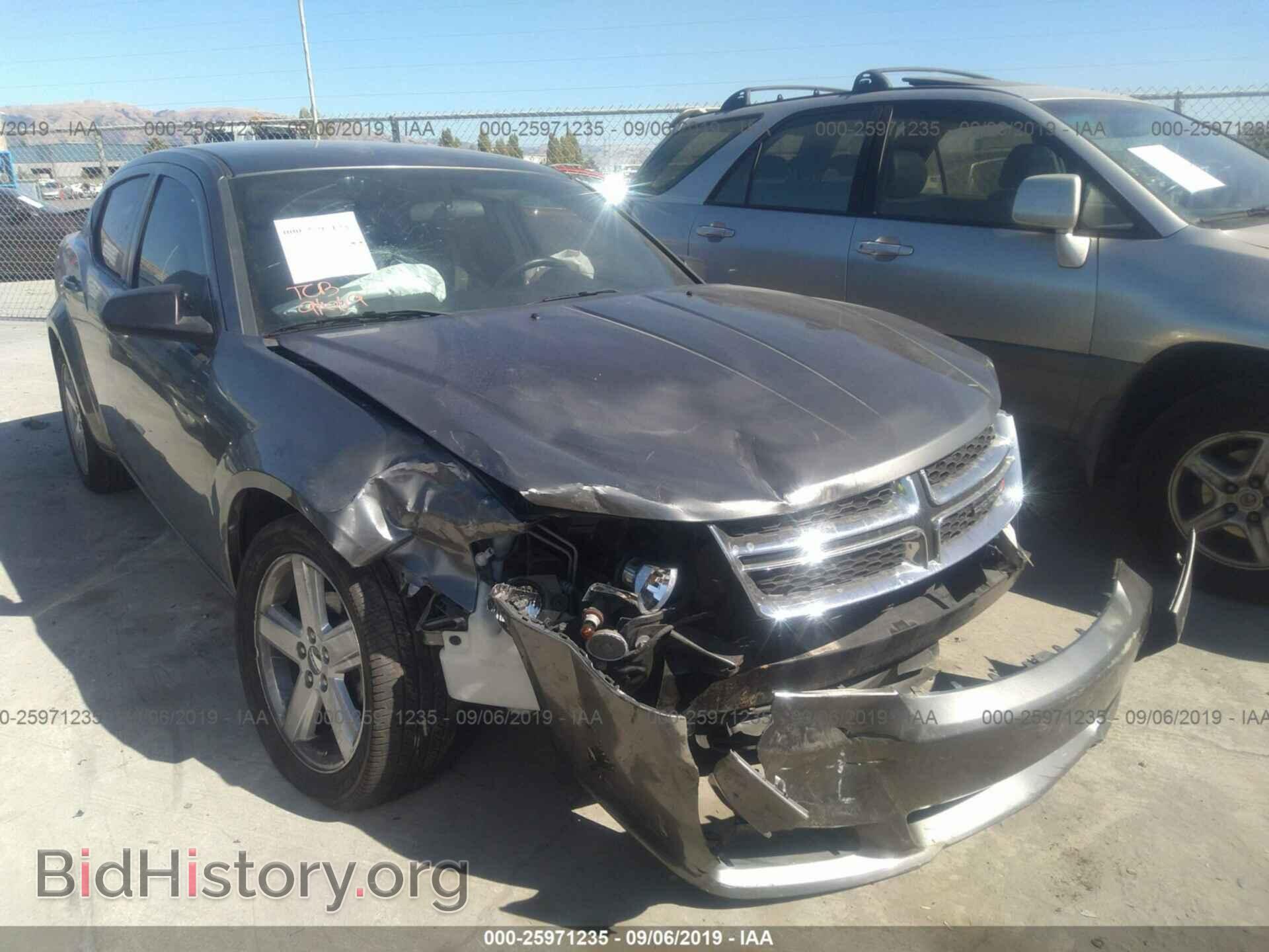 Photo 1C3CDZAB4DN679824 - DODGE AVENGER 2013