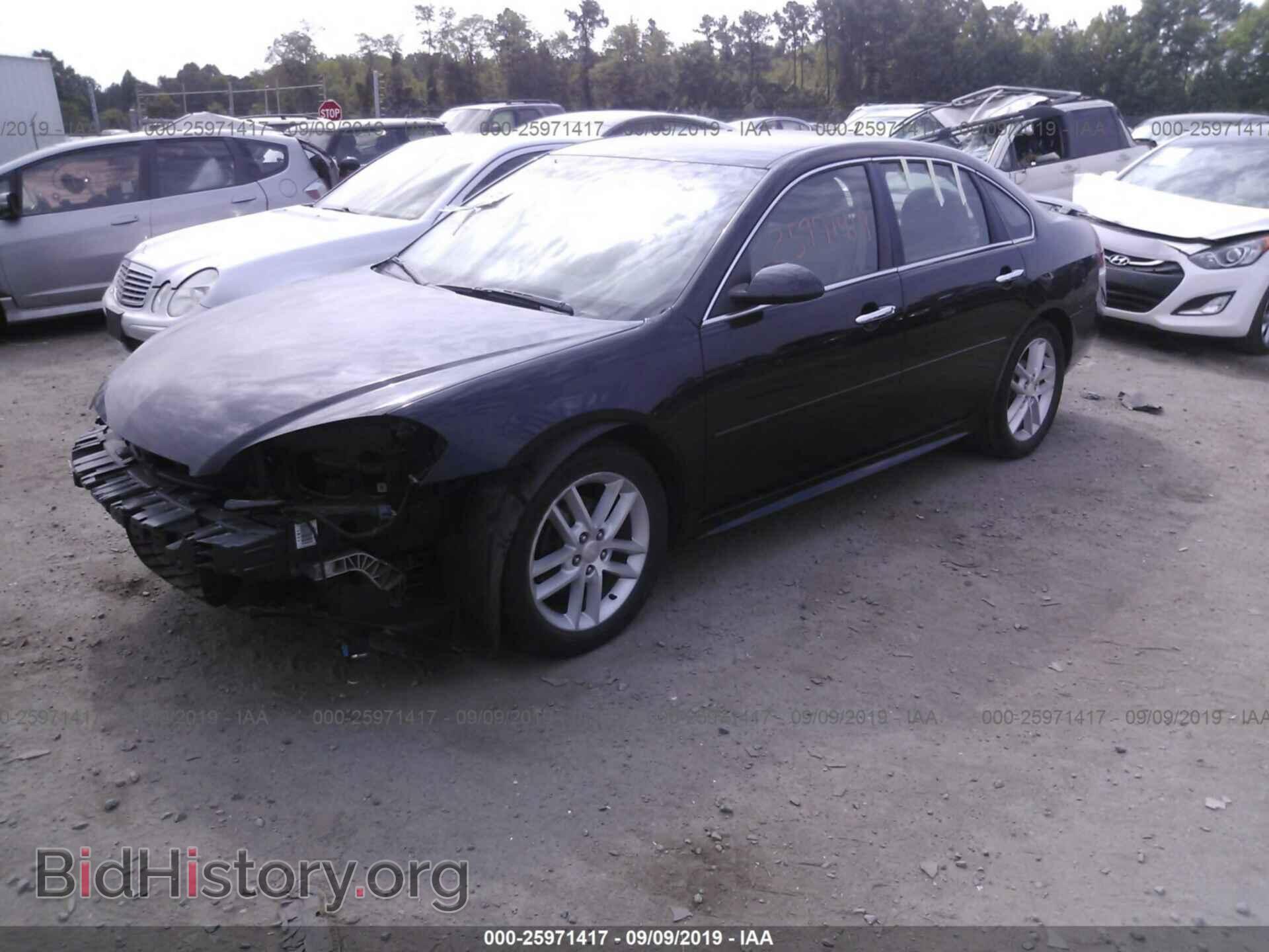 2012 CHEVROLET IMPALA - VIN: 2G1WC5E32C1295525 - Фото 2