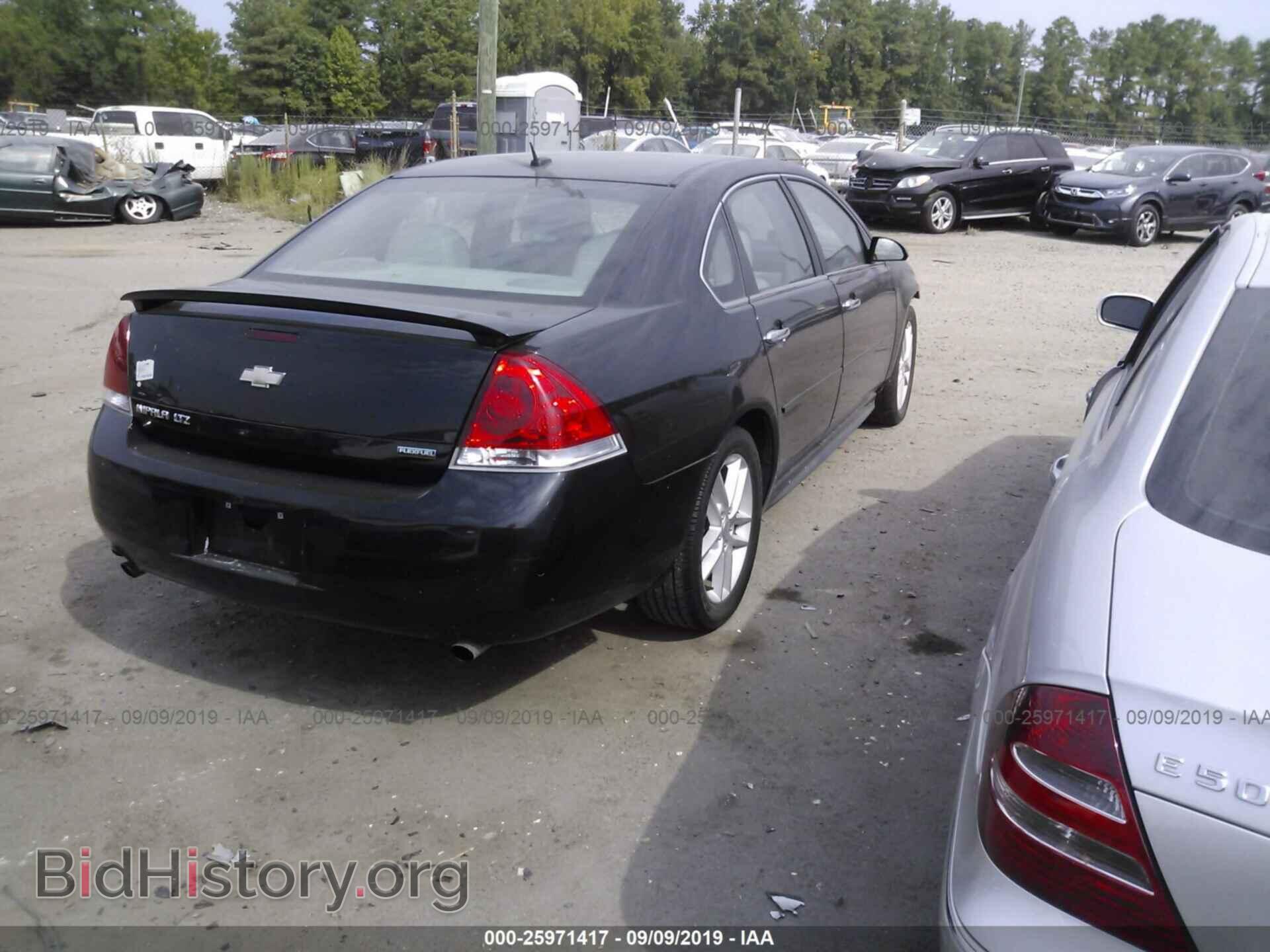 2012 CHEVROLET IMPALA - VIN: 2G1WC5E32C1295525 - Фото 4
