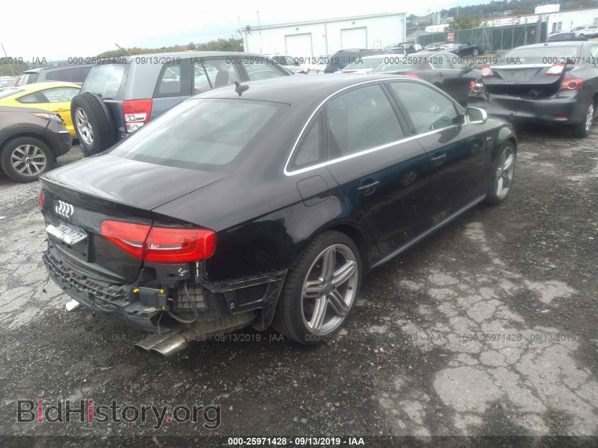 2014 AUDI S4 - VIN: WAUKGAFL2EA055687 - Фото 4