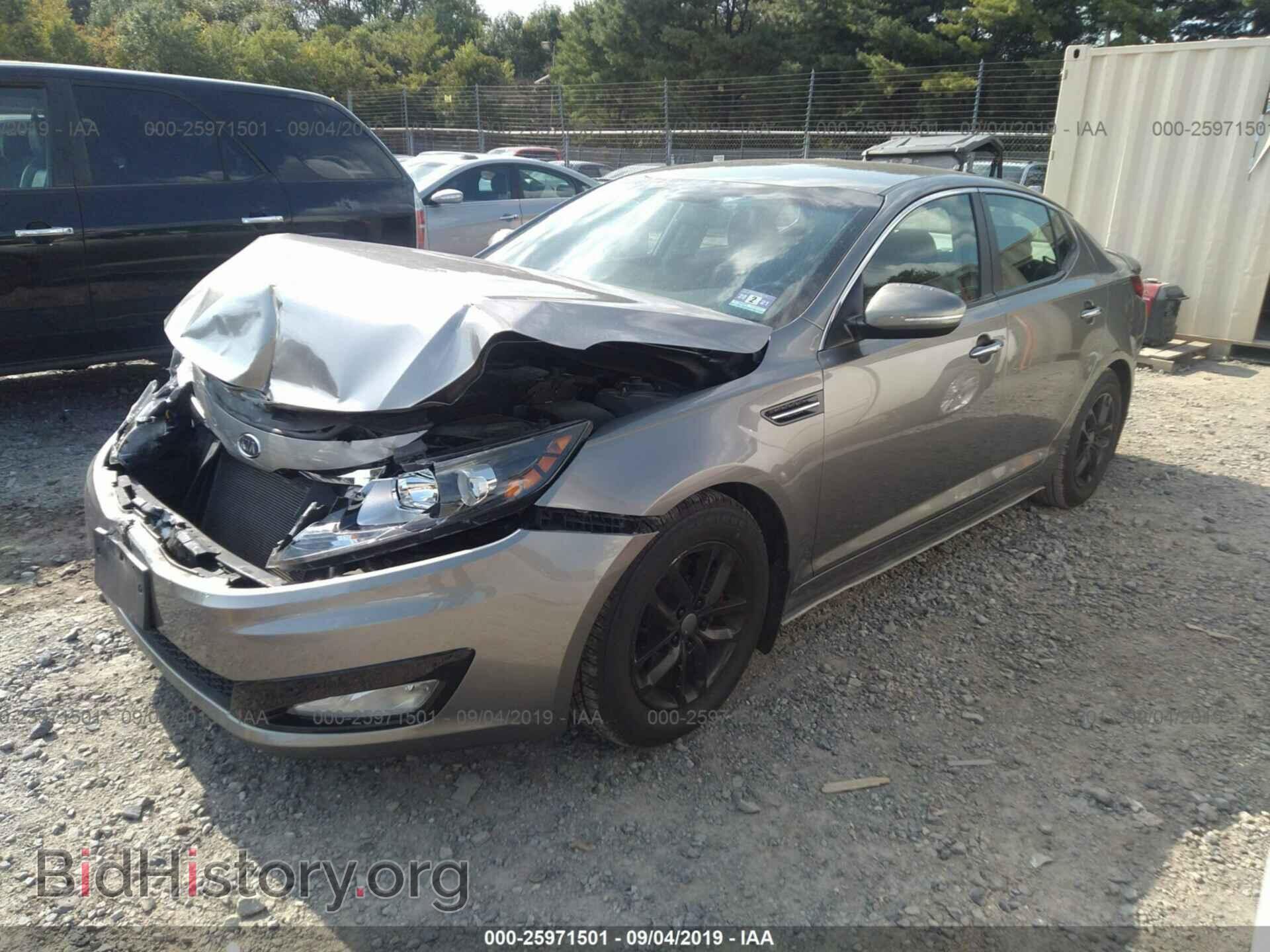 2012 KIA OPTIMA - VIN: 5XXGM4A77CG005642 - Фото 2