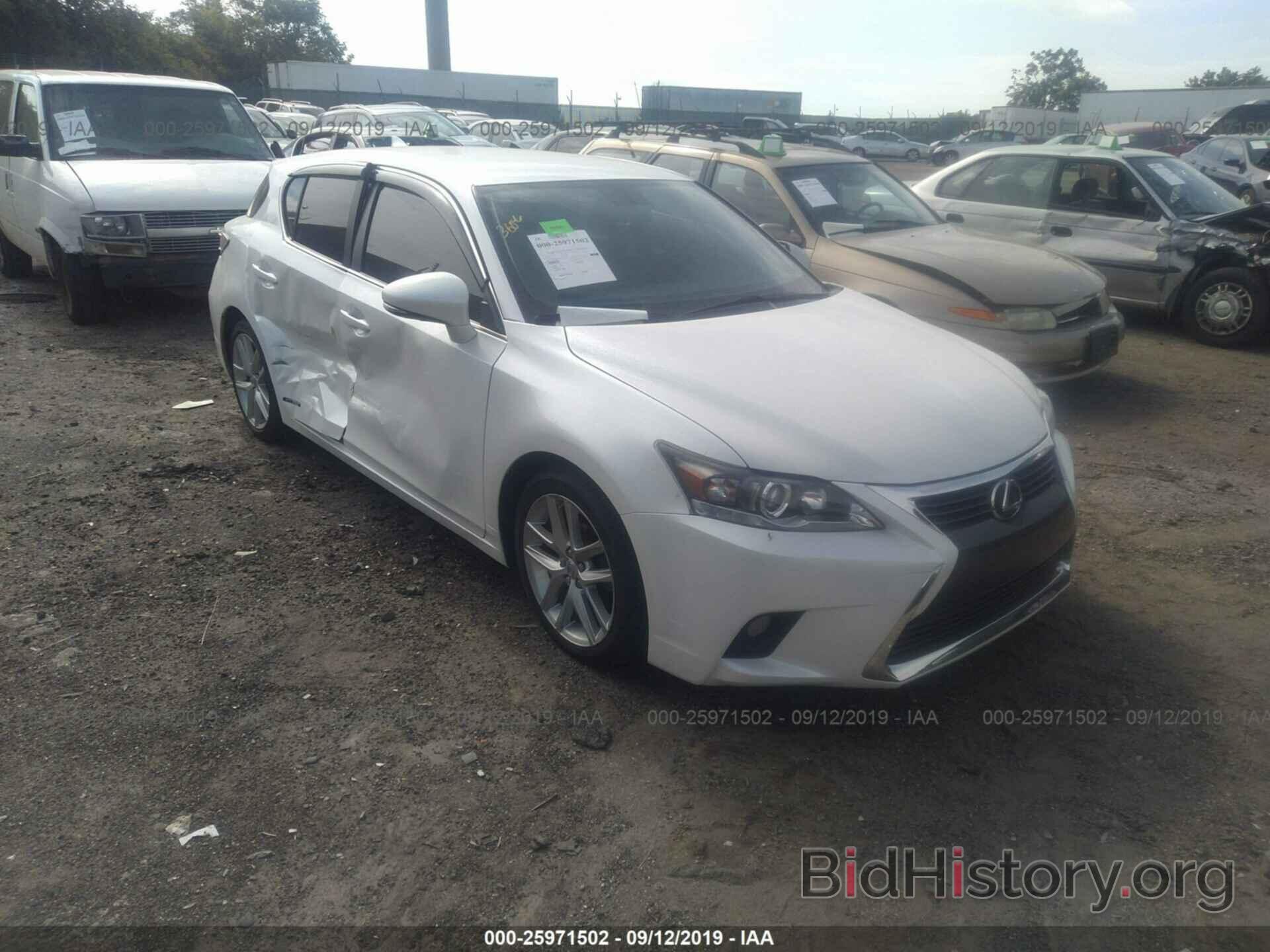 Photo JTHKD5BH8G2274573 - LEXUS CT 2016