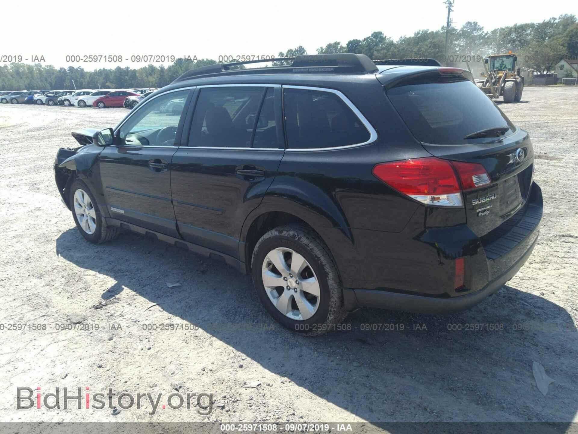 2012 SUBARU OUTBACK - VIN: 4S4BRCCC5C3254176 - Фото 3