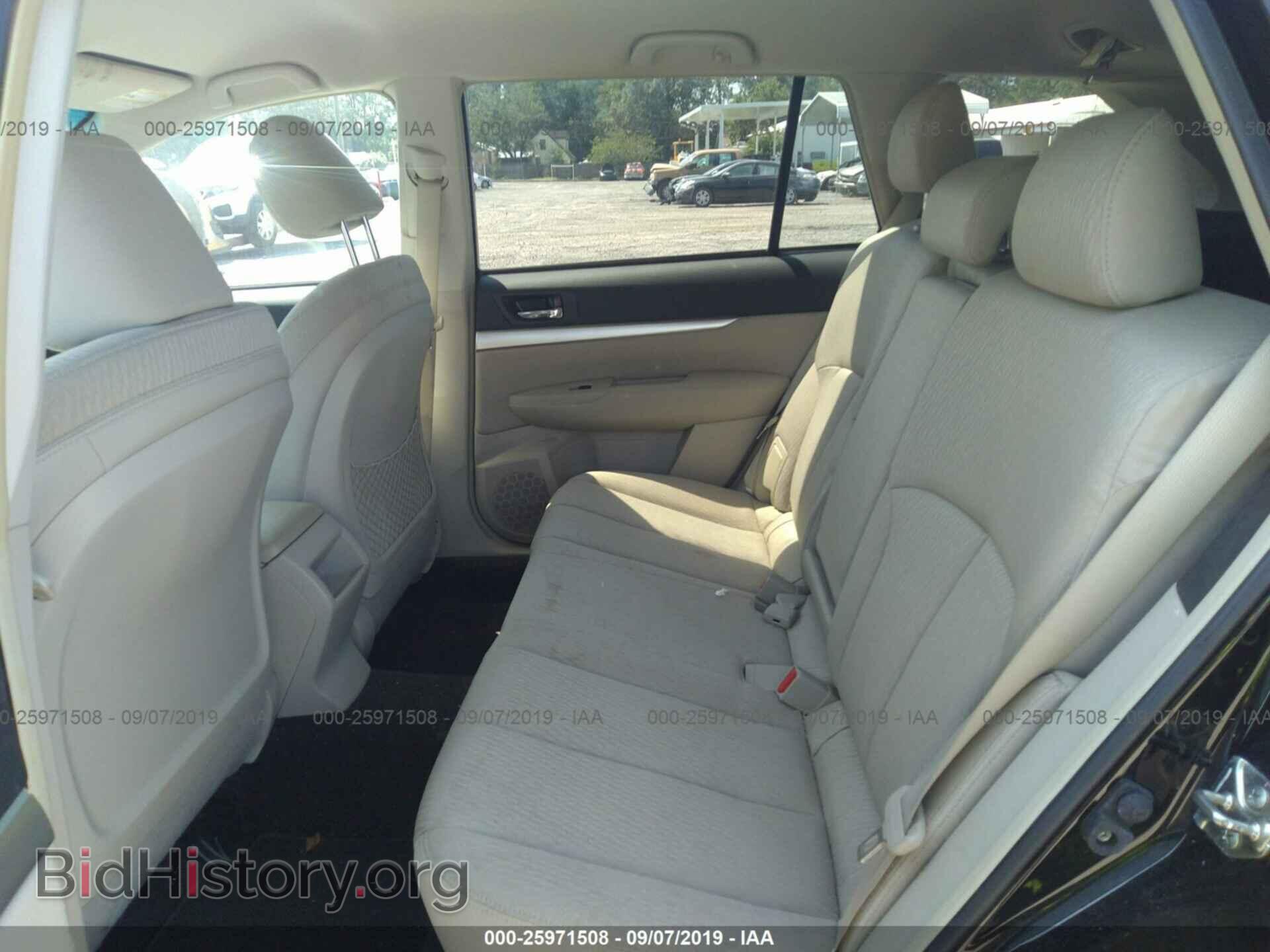 2012 SUBARU OUTBACK - VIN: 4S4BRCCC5C3254176 - Фото 8