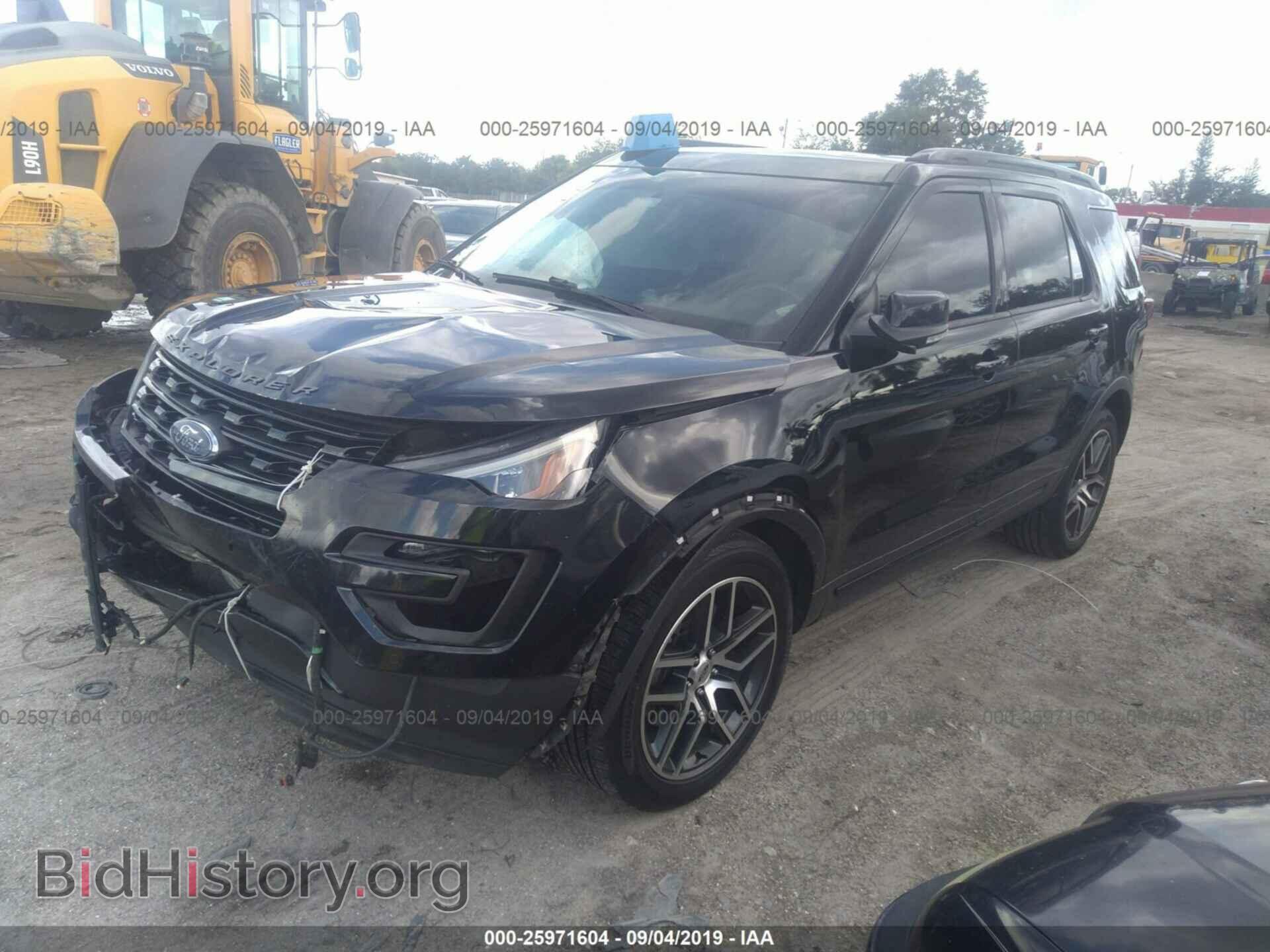 2016 FORD EXPLORER - VIN: 1FM5K8GT9GGA13843 - Фото 2