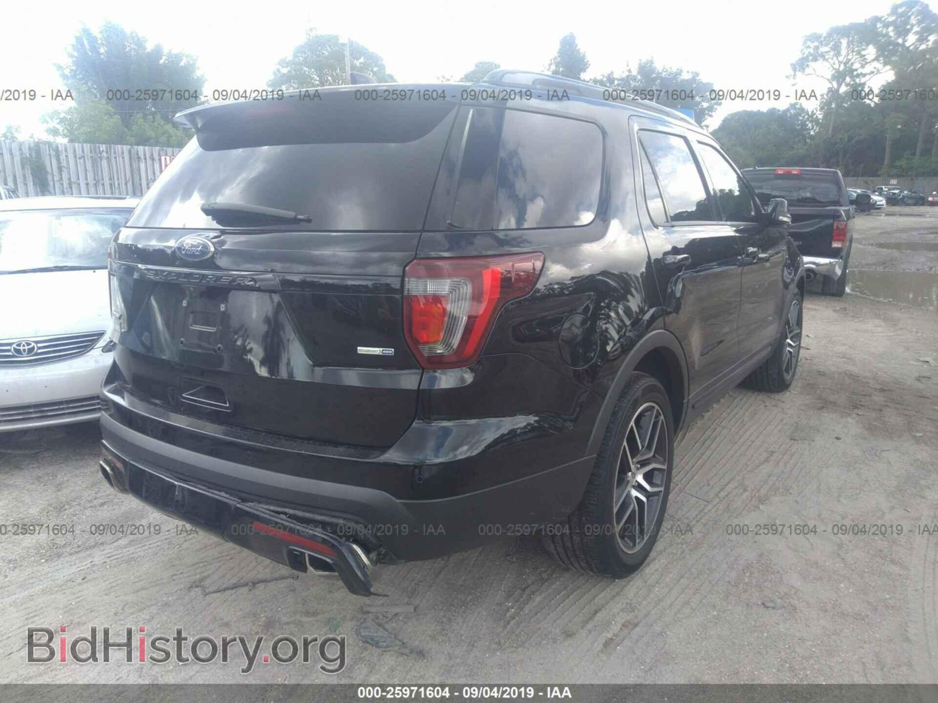 2016 FORD EXPLORER - VIN: 1FM5K8GT9GGA13843 - Фото 4