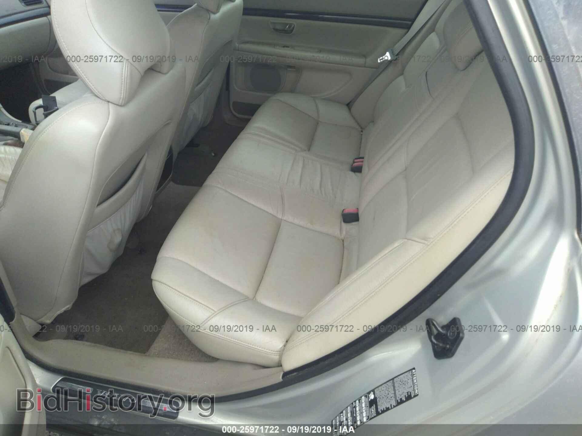 2001 VOLVO S80 - VIN: YV1TS90D411151606 - Фото 8
