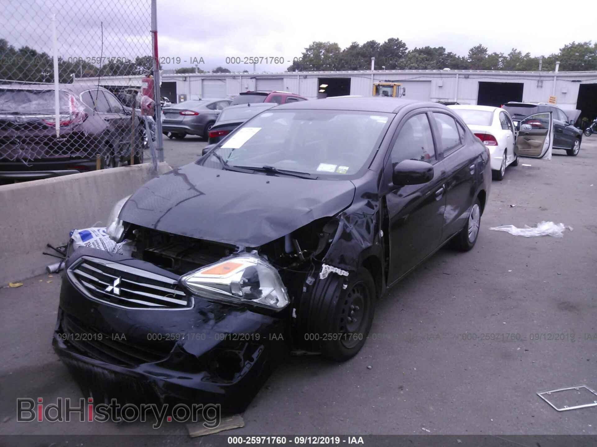2017 MITSUBISHI MIRAGE - VIN: ML32F3FJ5HHF15975 - Фото 2