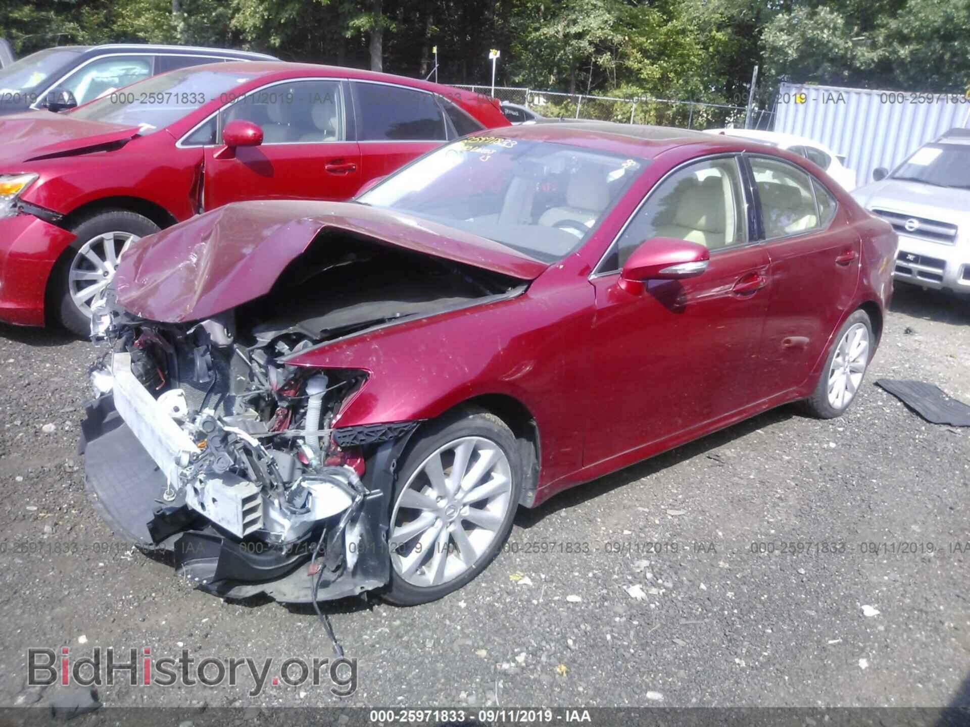 2010 LEXUS IS - VIN: JTHBF5C27A2098644 - Фото 2