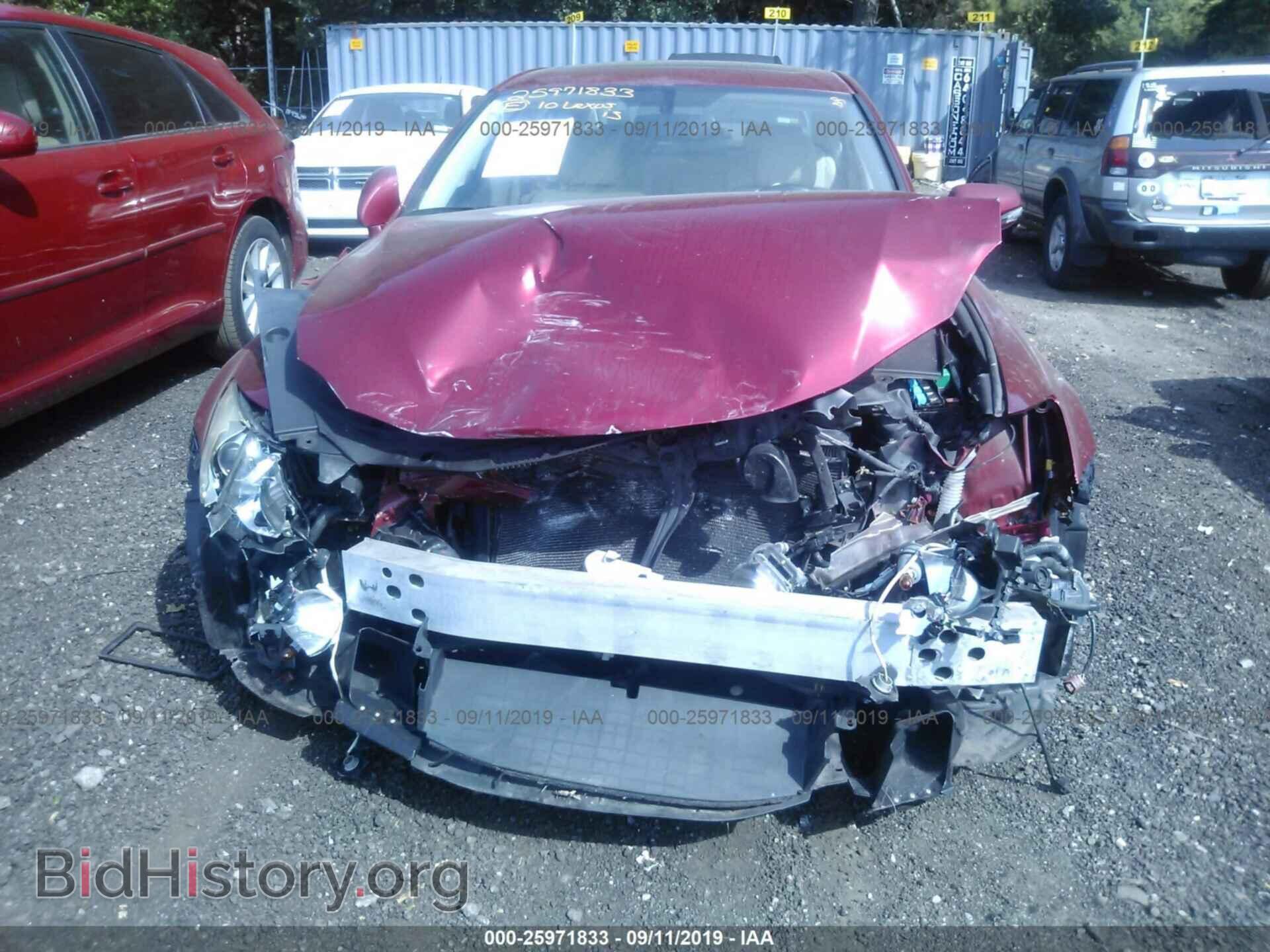 2010 LEXUS IS - VIN: JTHBF5C27A2098644 - Фото 6