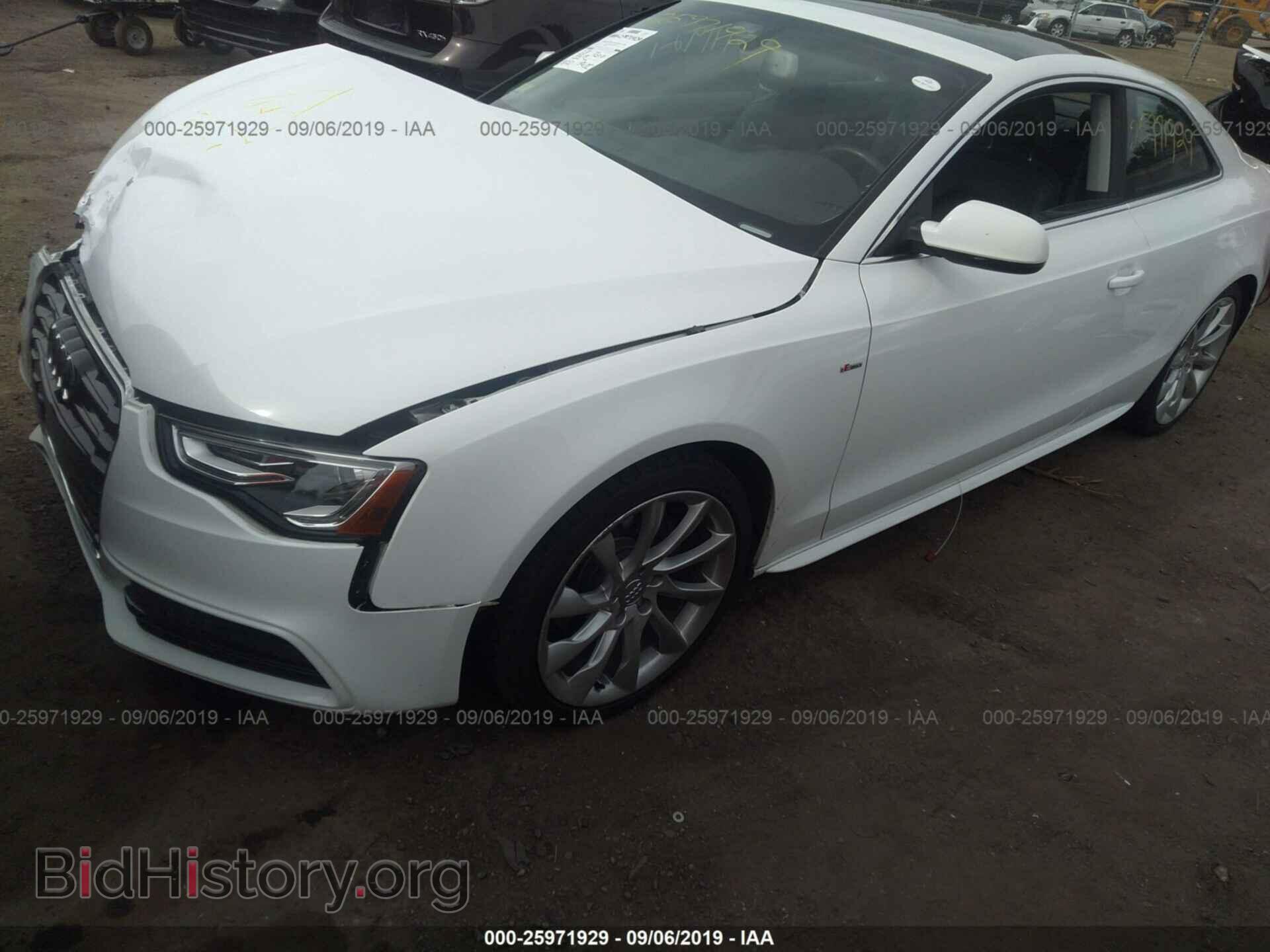 2015 AUDI A5 - VIN: WAUWFAFR3FA038861 - Фото 2