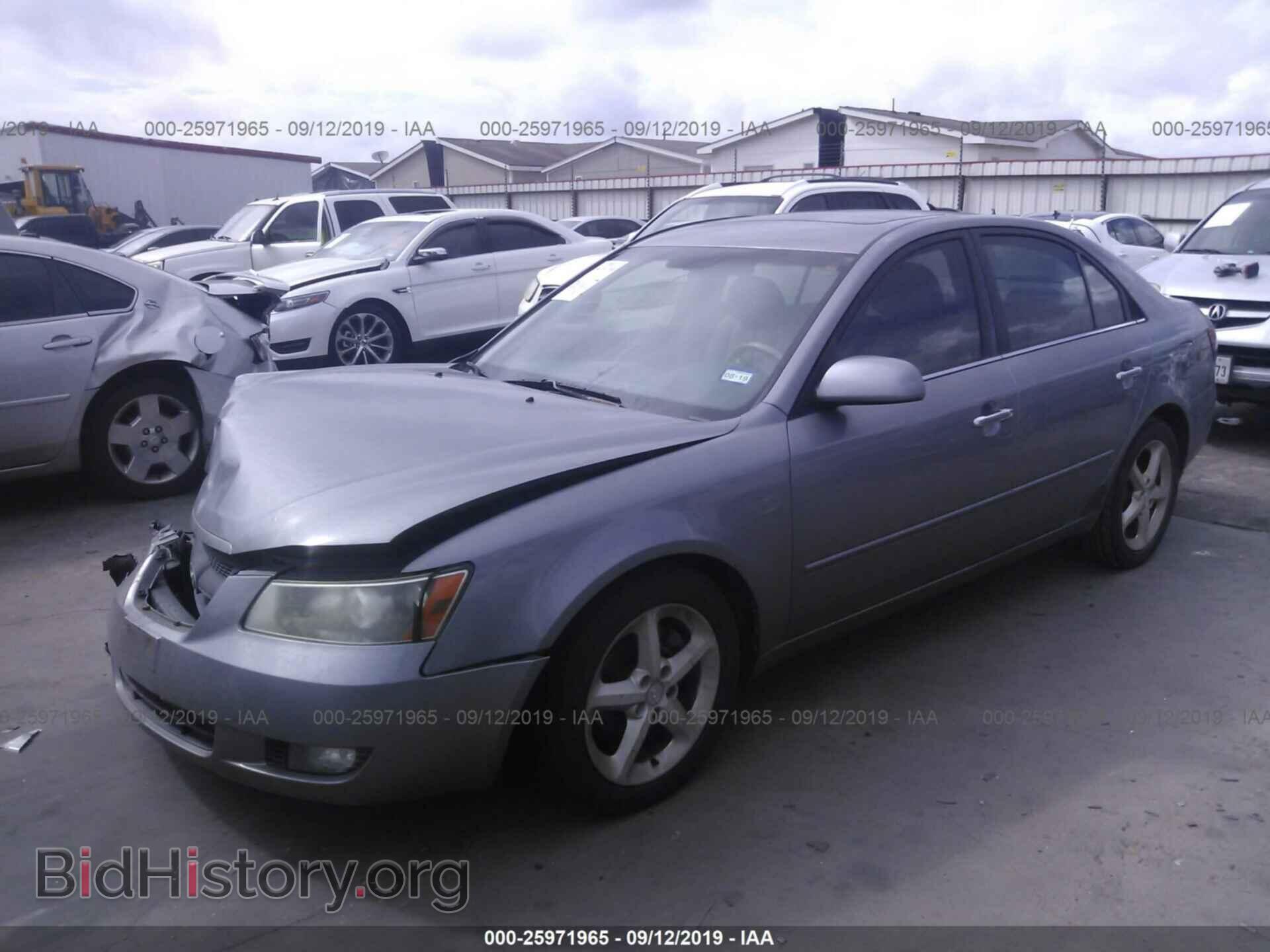 2006 HYUNDAI SONATA - VIN: 5NPEU46FX6H045312 - Фото 2