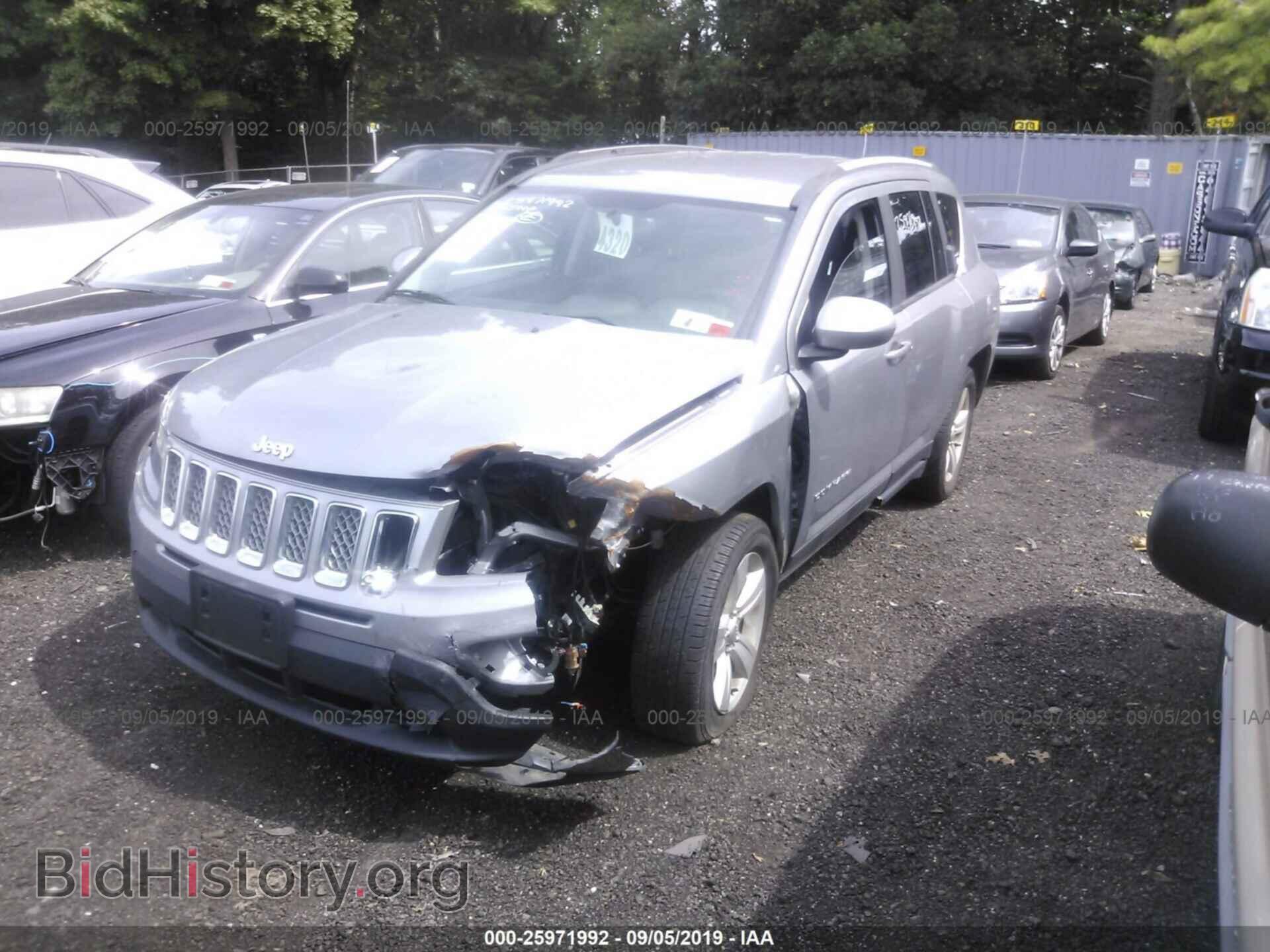 2015 JEEP COMPASS - VIN: 1C4NJDEB5FD409004 - Фото 2