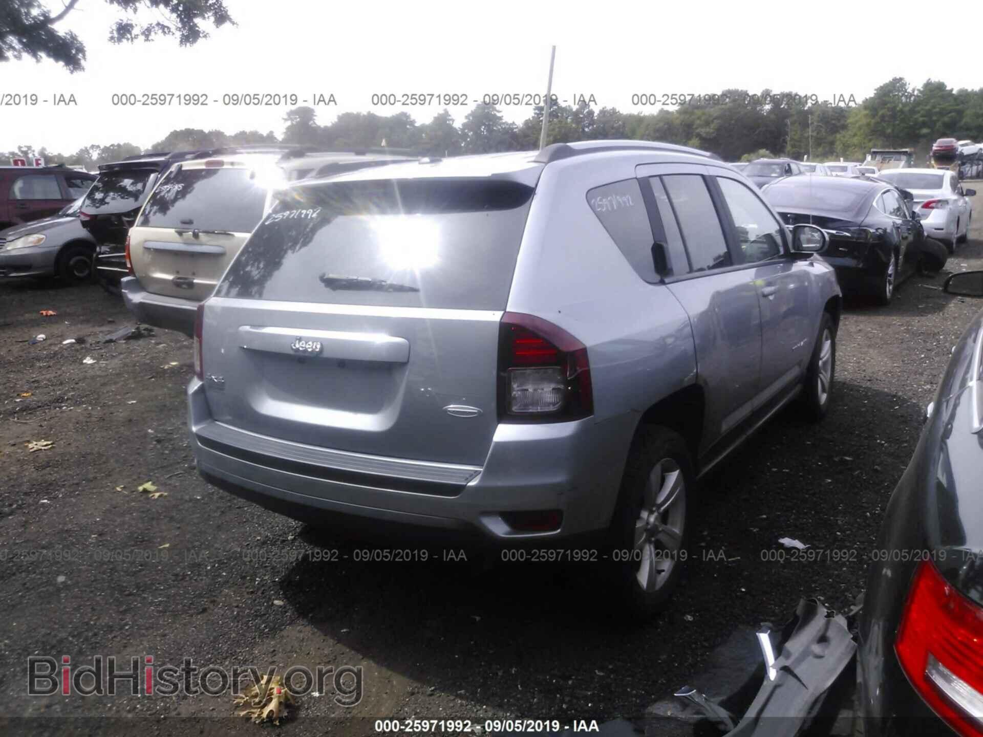 2015 JEEP COMPASS - VIN: 1C4NJDEB5FD409004 - Фото 4