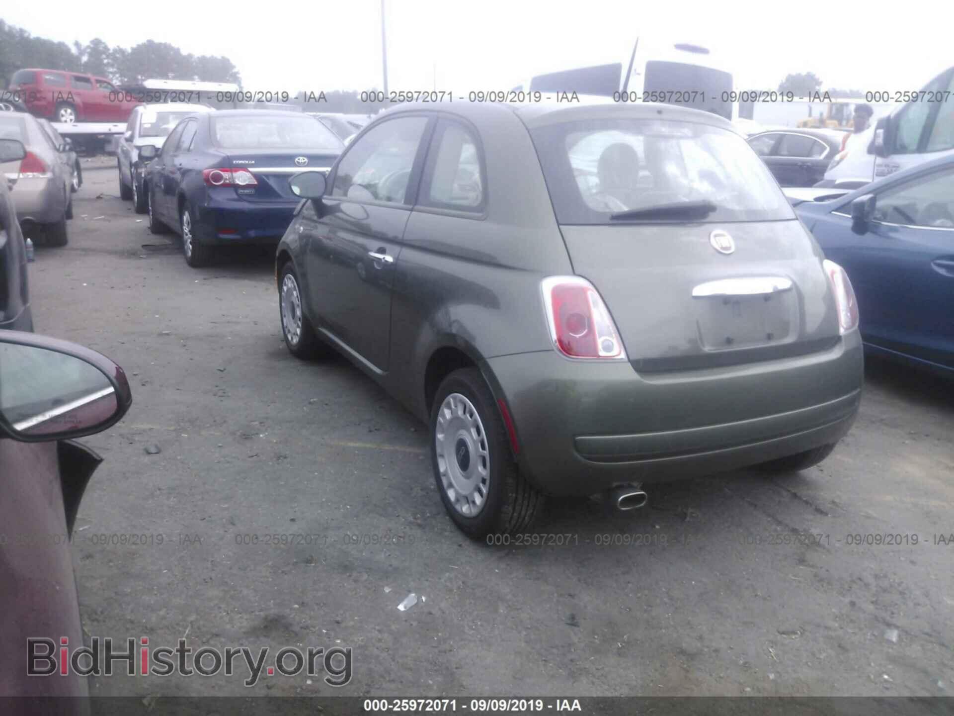 2012 FIAT 500 - VIN: 3C3CFFAR7CT319578 - Фото 3