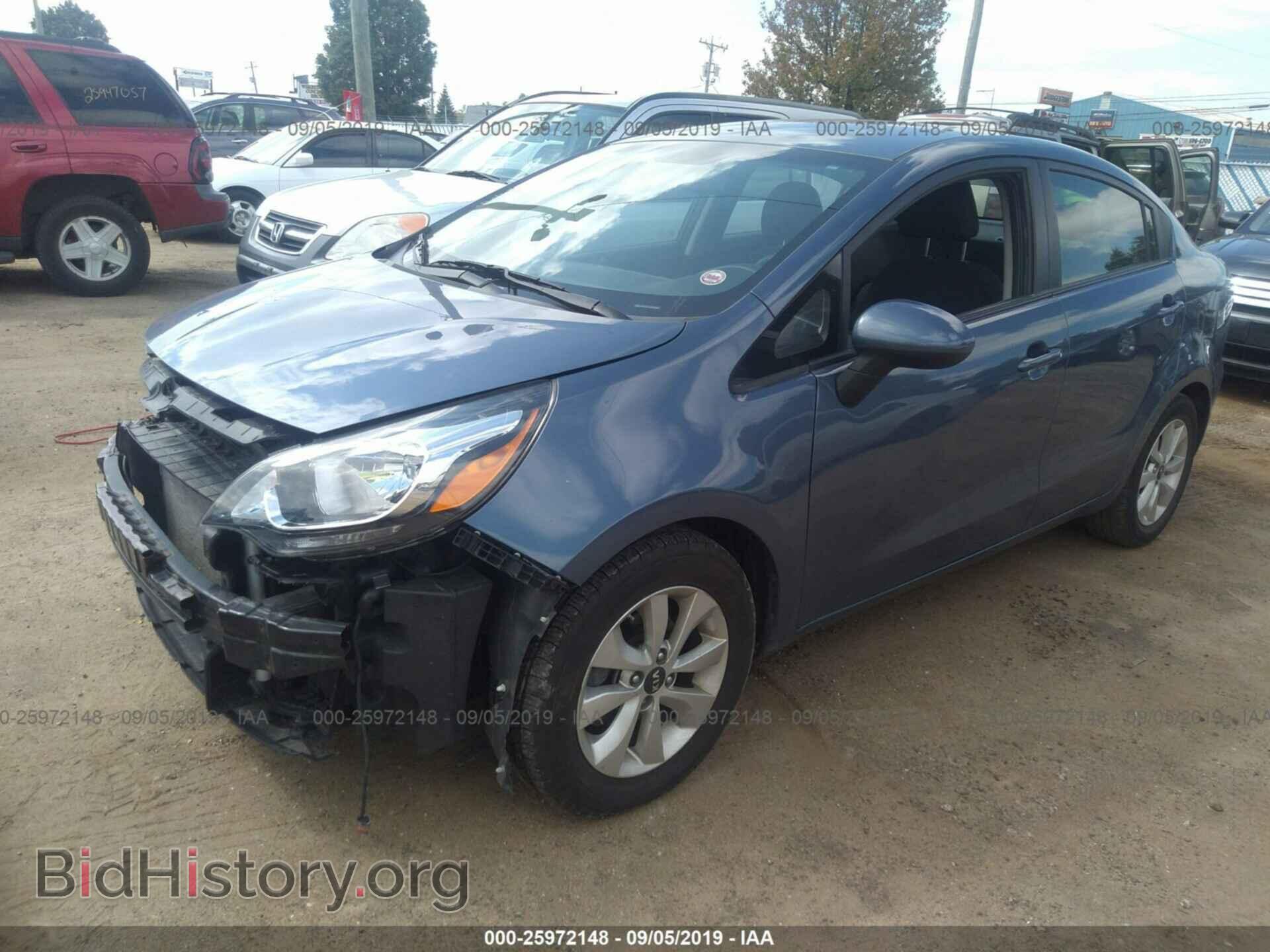 2016 KIA RIO - VIN: KNADN4A37G6569189 - Фото 2