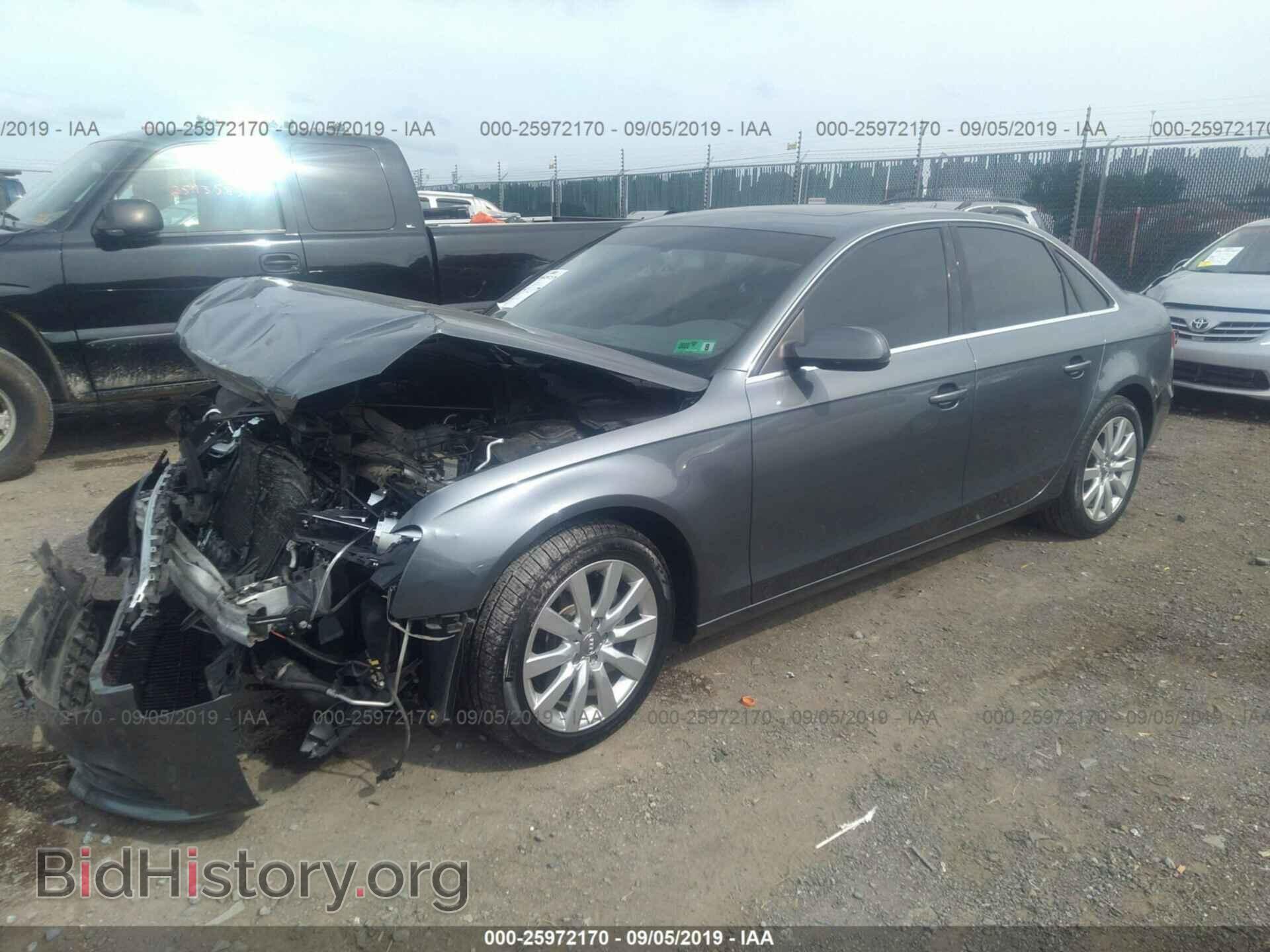 2013 AUDI A4 - VIN: WAUBFAFLXDN037576 - Фото 2