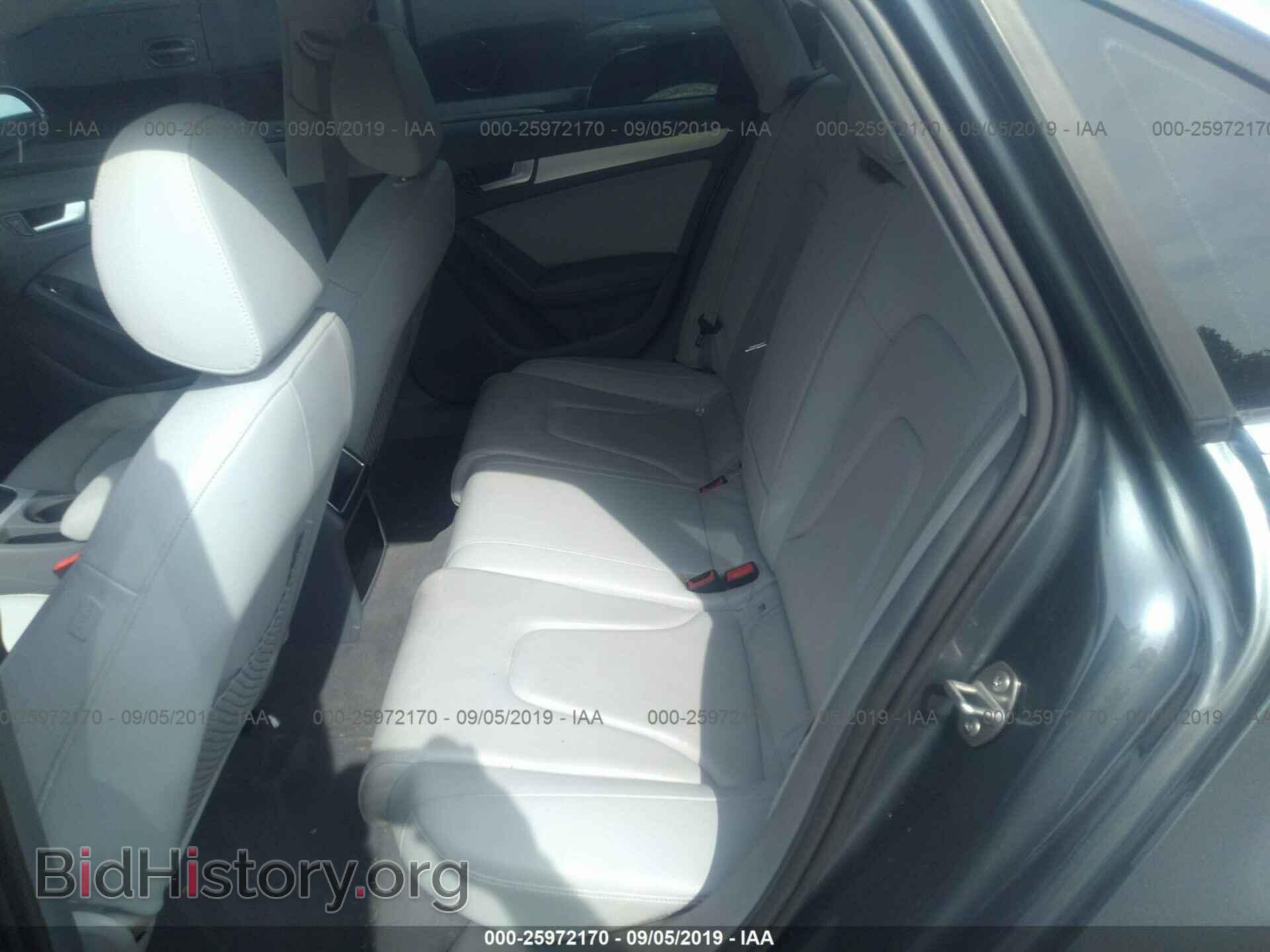 2013 AUDI A4 - VIN: WAUBFAFLXDN037576 - Фото 8